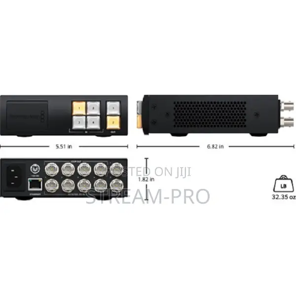 Blackmagic Design Videohub Mini 4x2 12g Router