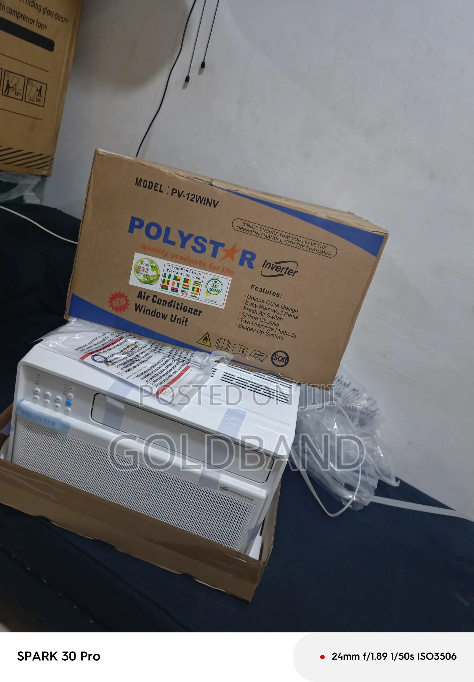 Polystar Window Ac Pv-12winv – 1.5hp Cooling Solution