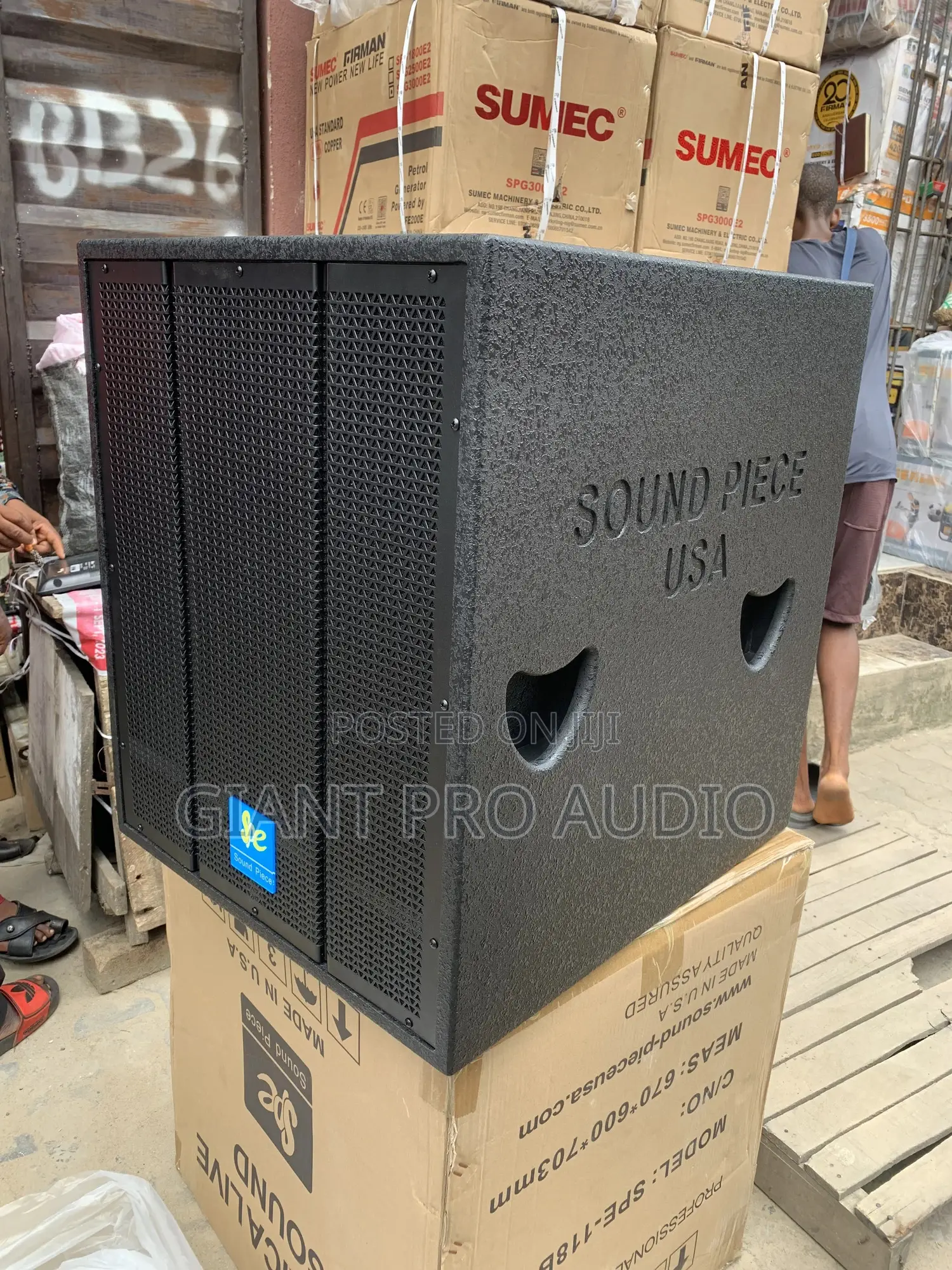 Spe 118b Sound Piece Single Sub Woofer