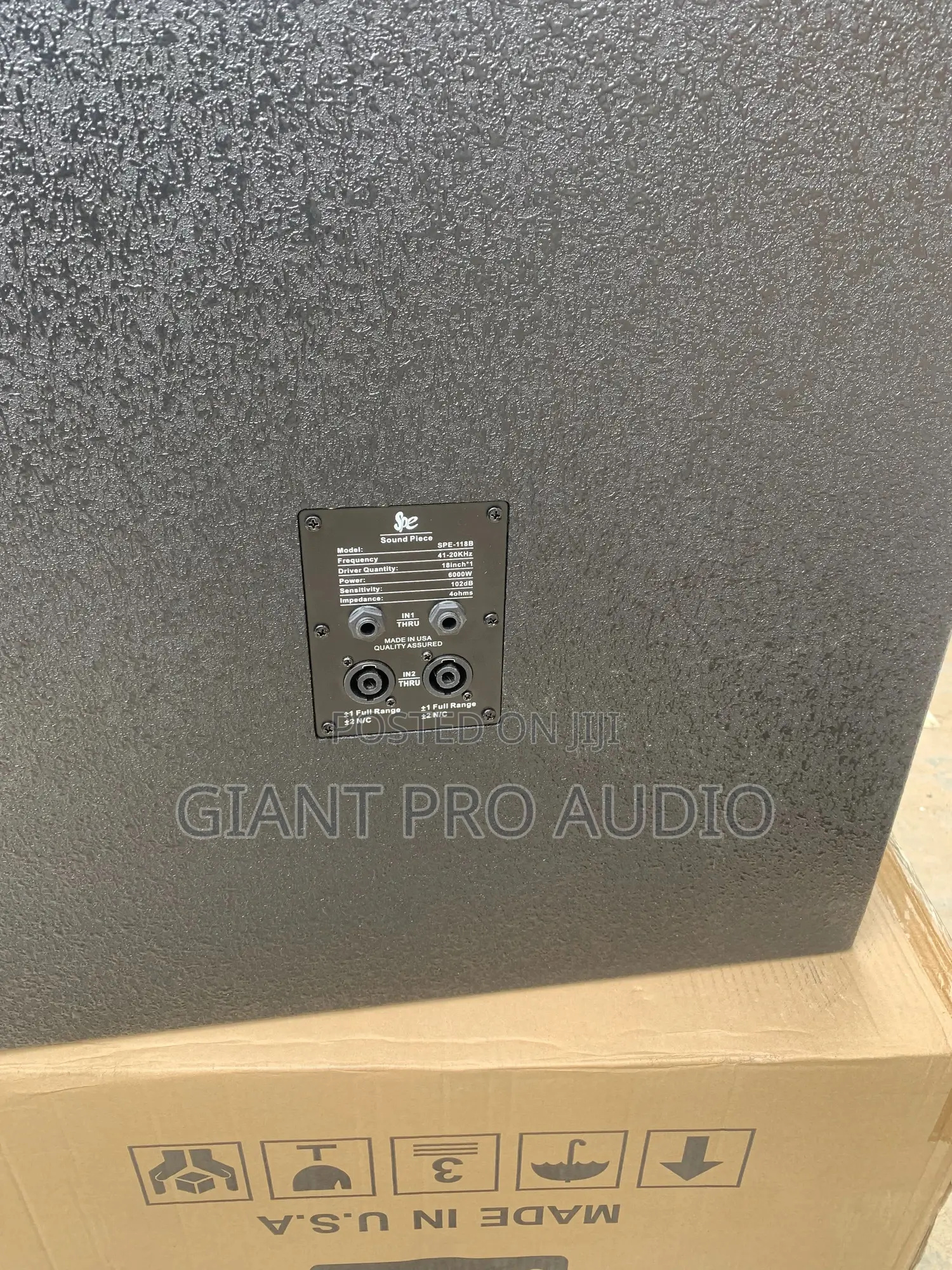 Spe 118b Sound Piece Single Sub Woofer