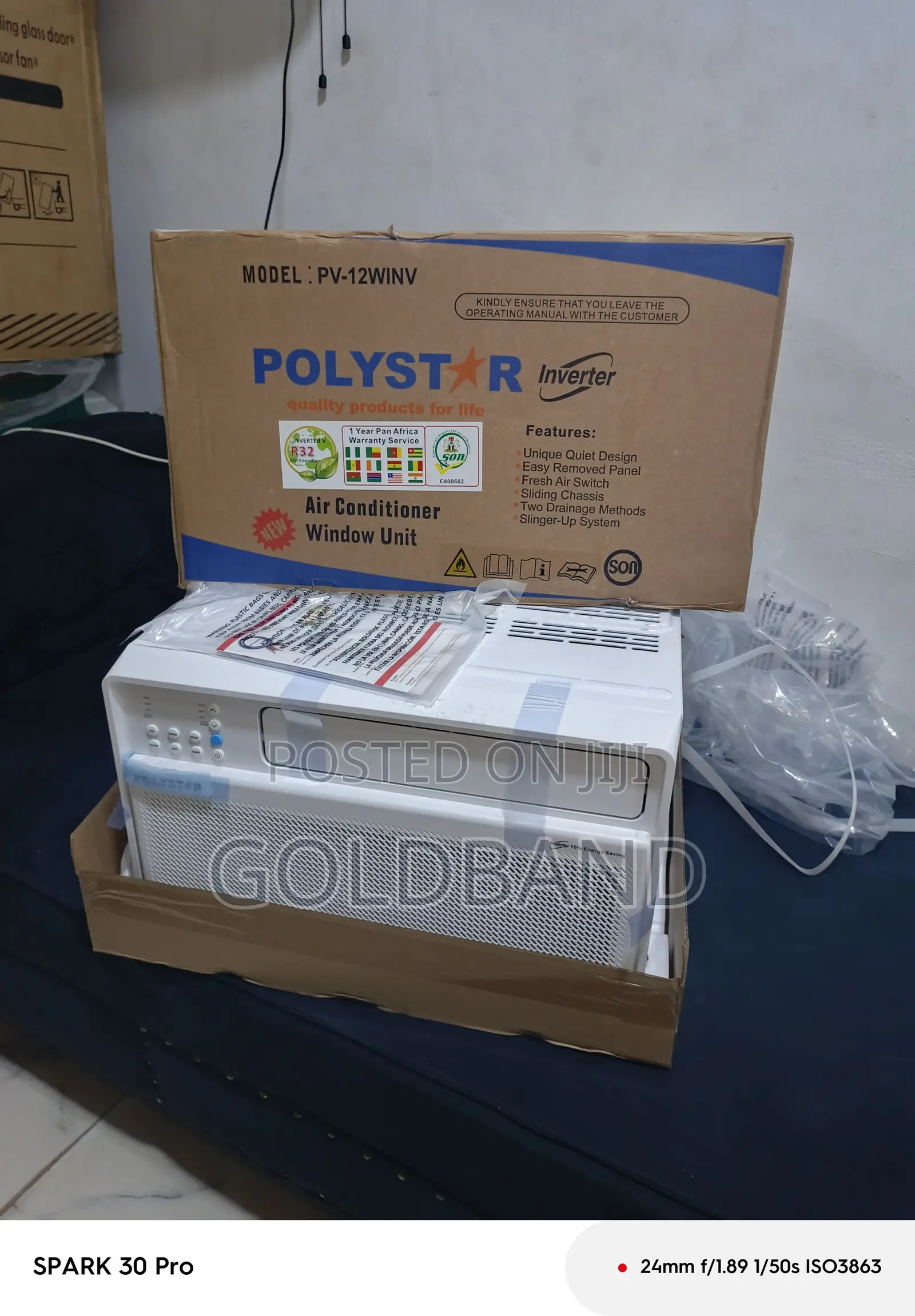 Polystar Window Ac Pv-12winv – 1.5hp Powerful Unitv