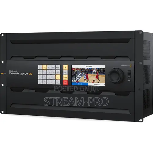 Blackmagic Design Videohub 120x120 12g Zero-Latency Video Router
