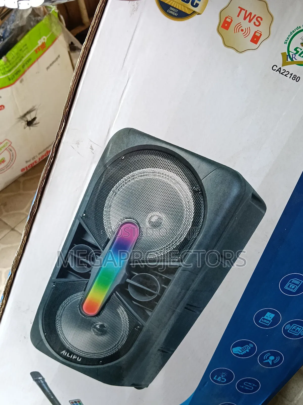 Rechargeable Bluetooth Speaker 8inches at Abuja