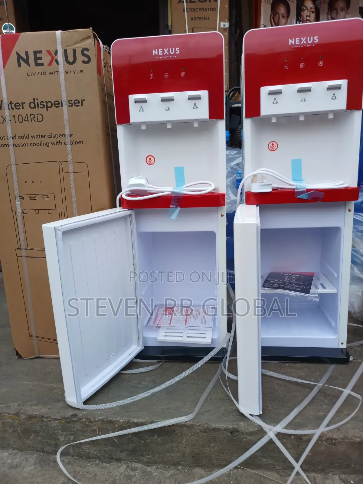 Nexus 3-Tap Water Dispenser With Cabinet | Nx-104rd