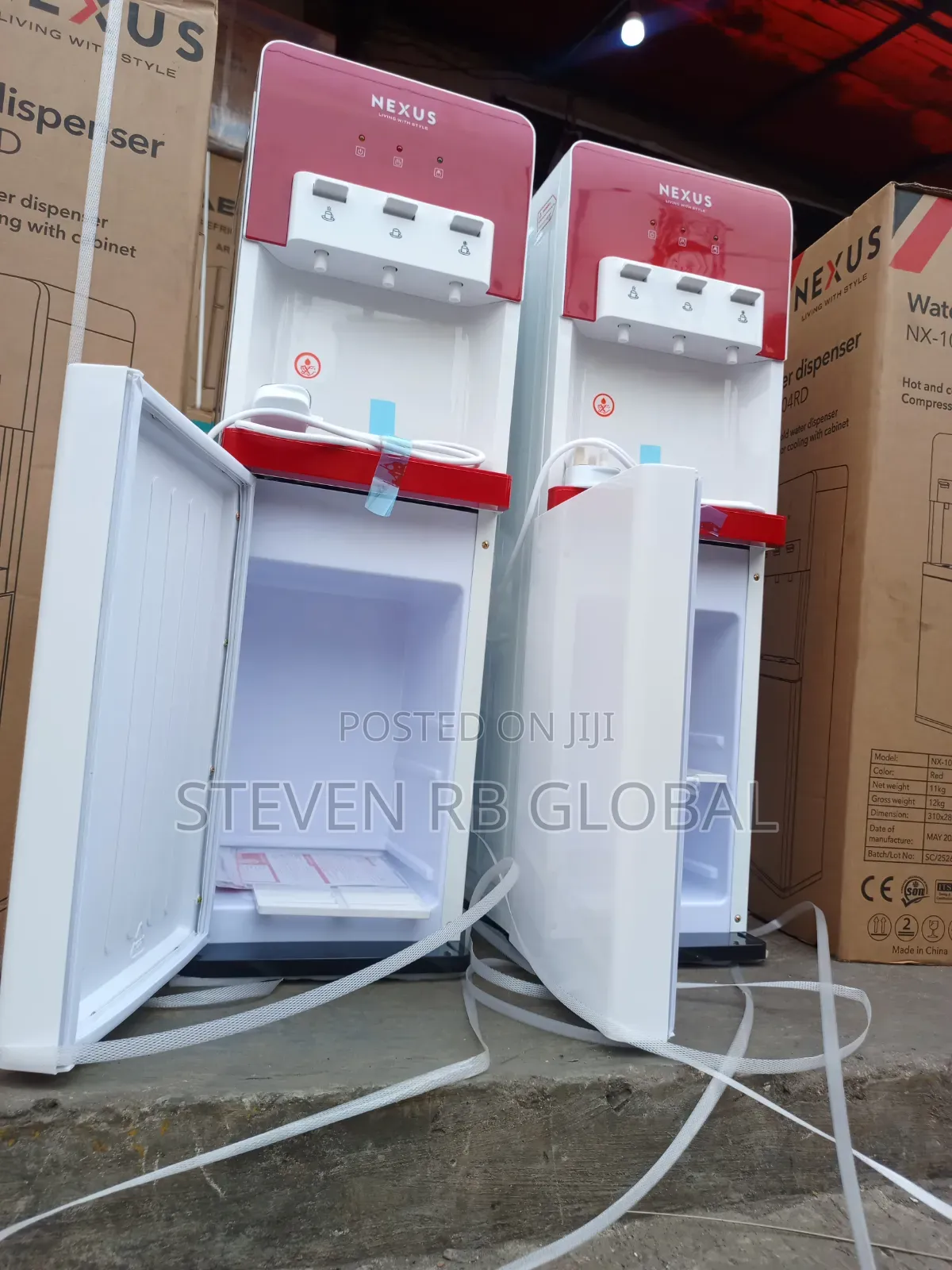 Nexus 3-Tap Water Dispenser With Cabinet | Nx-104rd