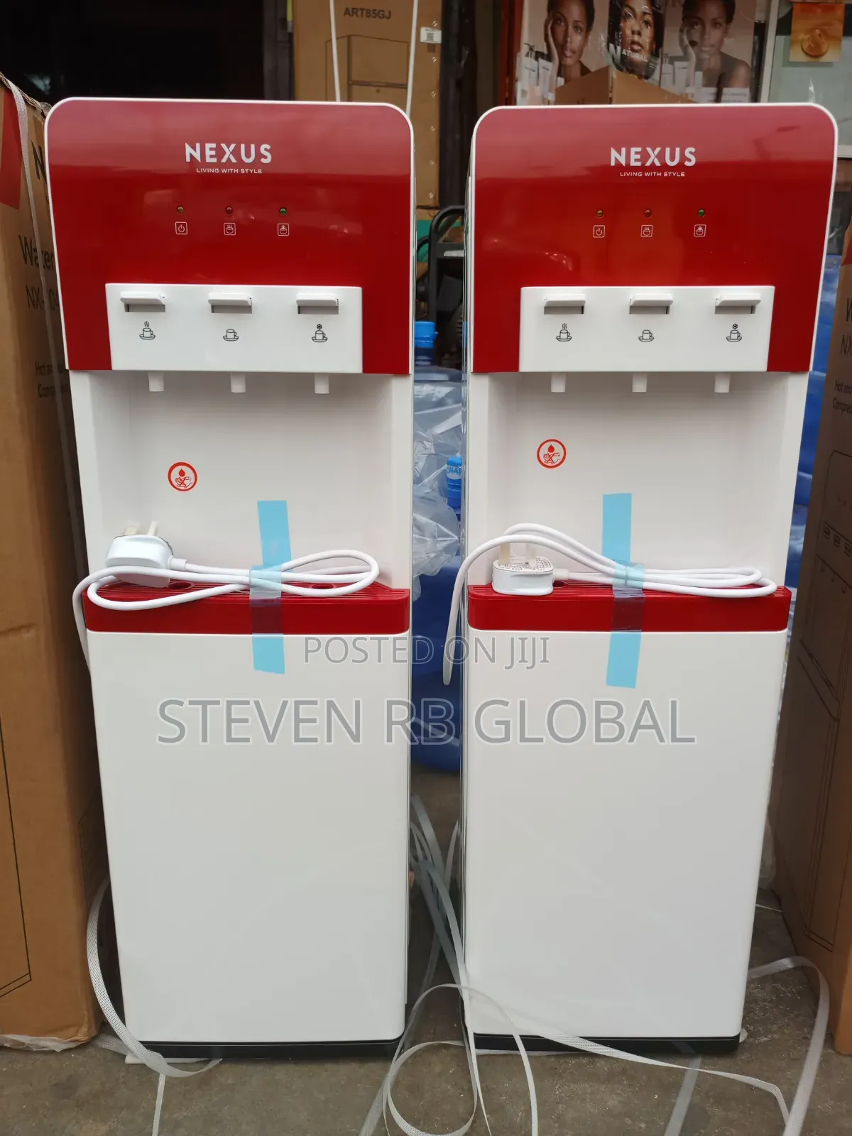 Nexus 3-Tap Water Dispenser With Cabinet | Nx-104rd