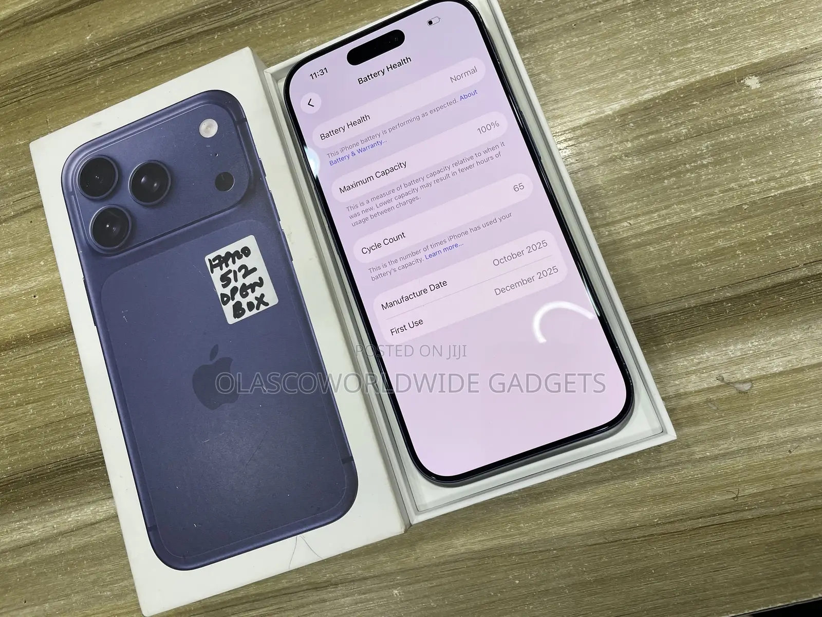 Apple iPhone 17 Pro 512 GB Blue