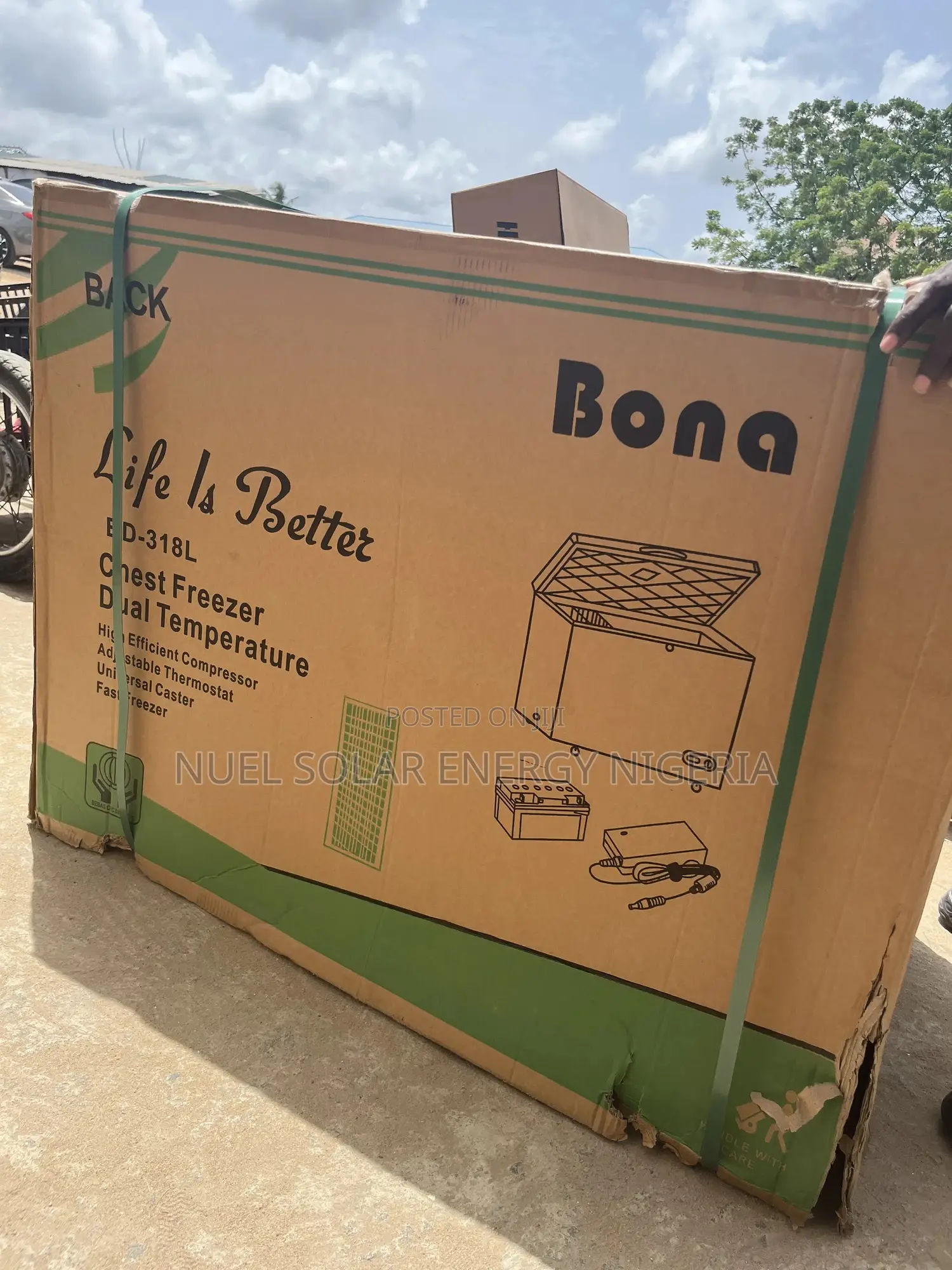 Bona Dc Freezer 318l (24v Solar Freezer)