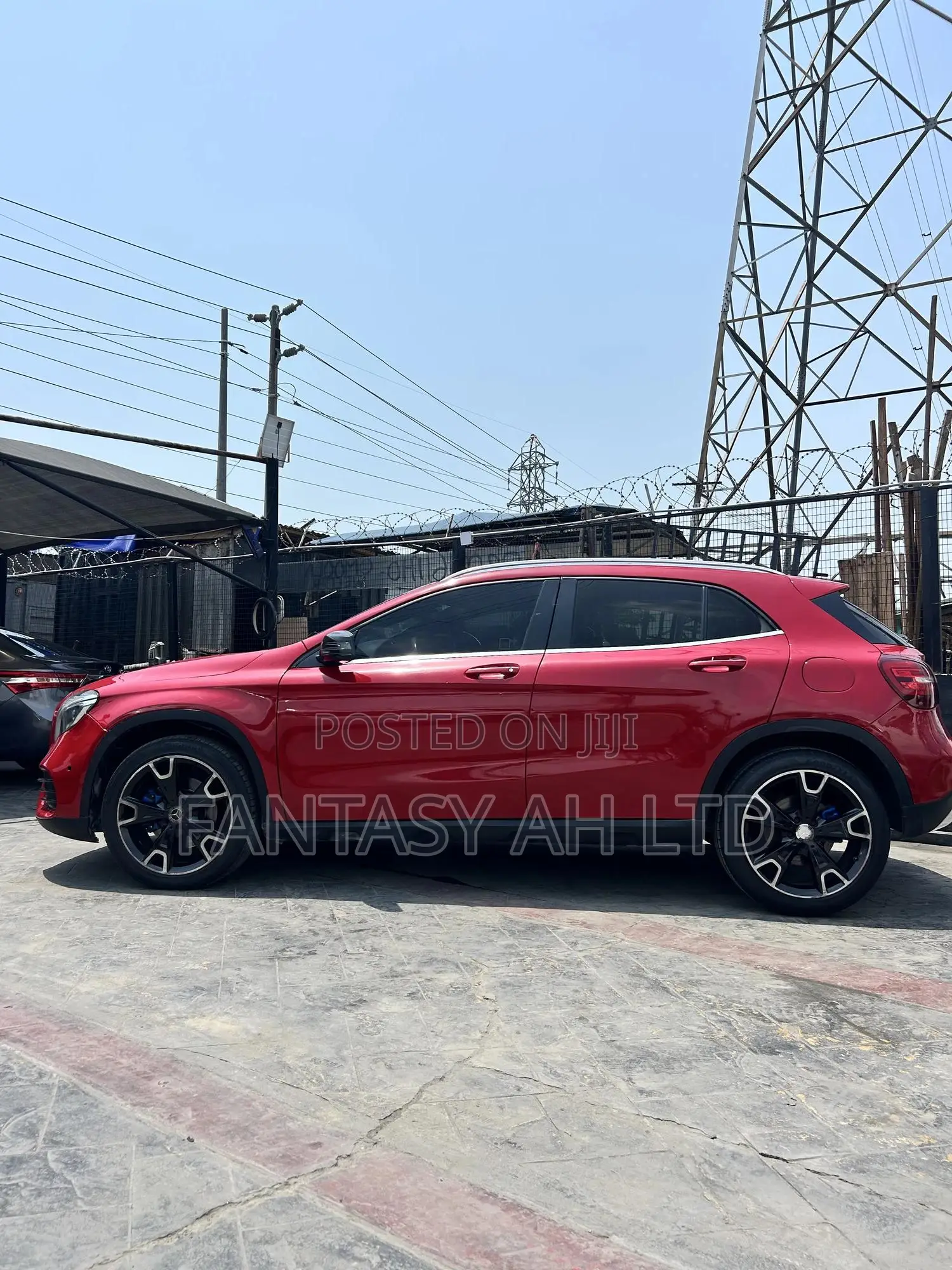 Mercedes-Benz GLA 250 2018 Red