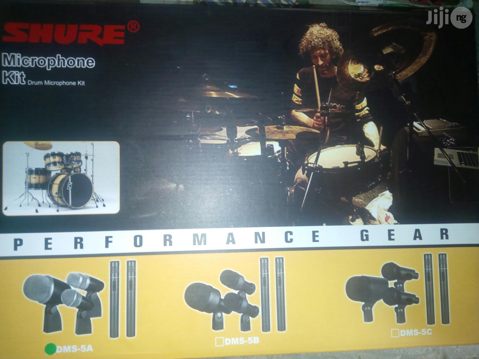 Shure 7 Piece Of Drum Kit Mic