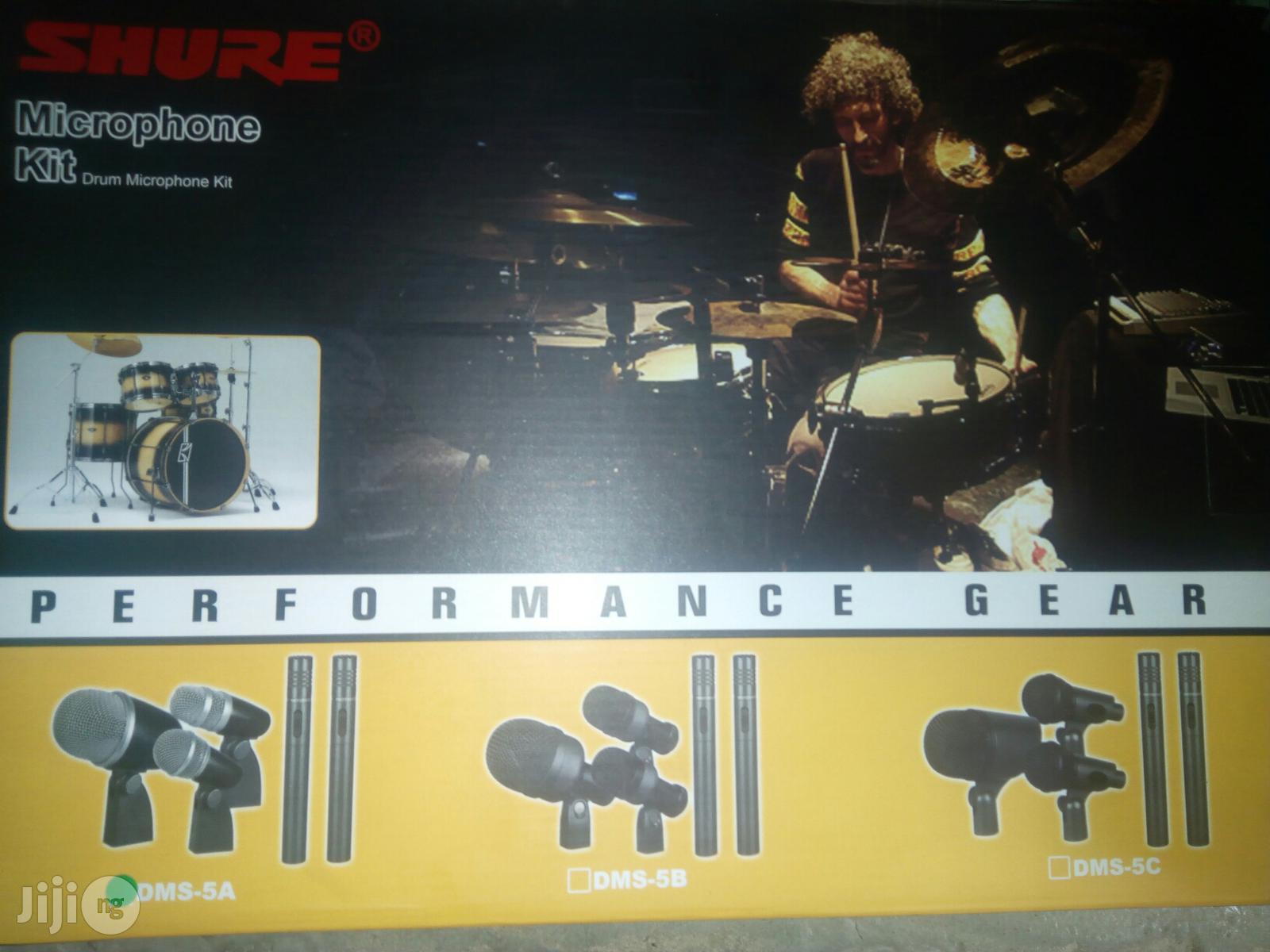 Shure 7 Piece Of Drum Kit Mic
