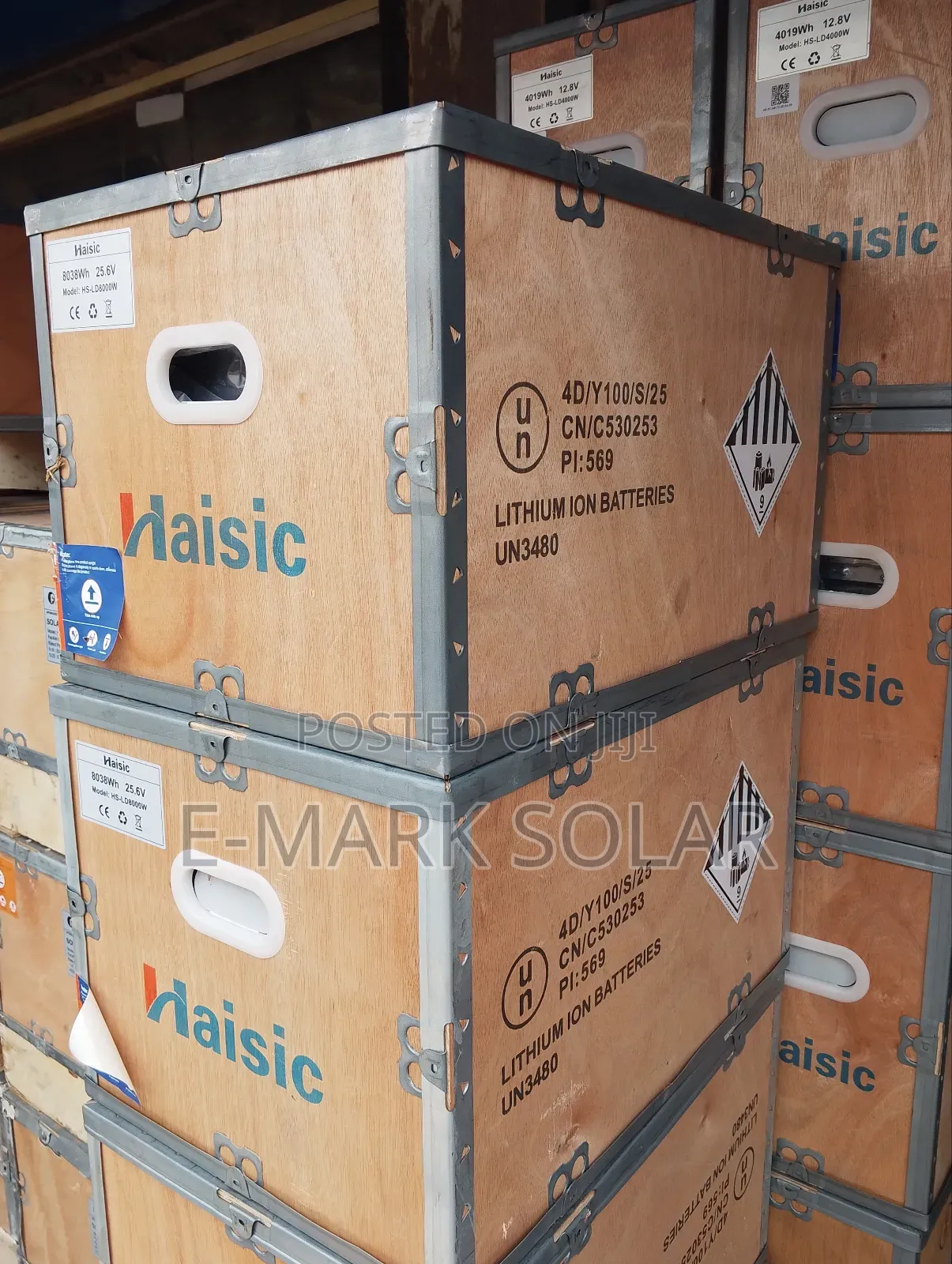 8kwh 24v Haisic Lithium Ion Battery  Now Available Cal