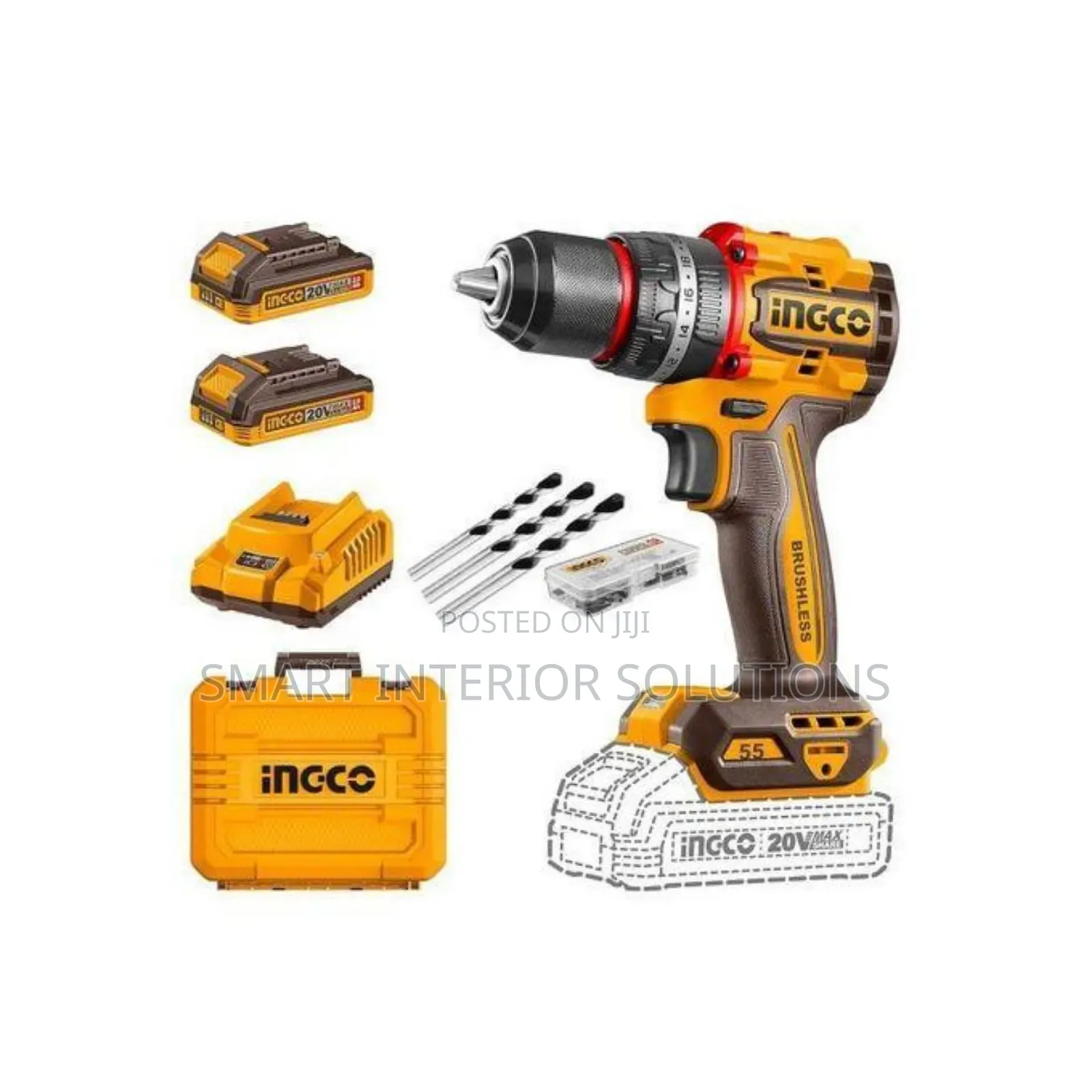 Ingco Cordless Drill 20v