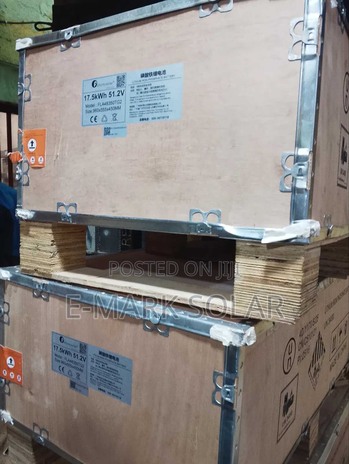 17.5kwh Felicity Lithium Ion Flat Now Available Call