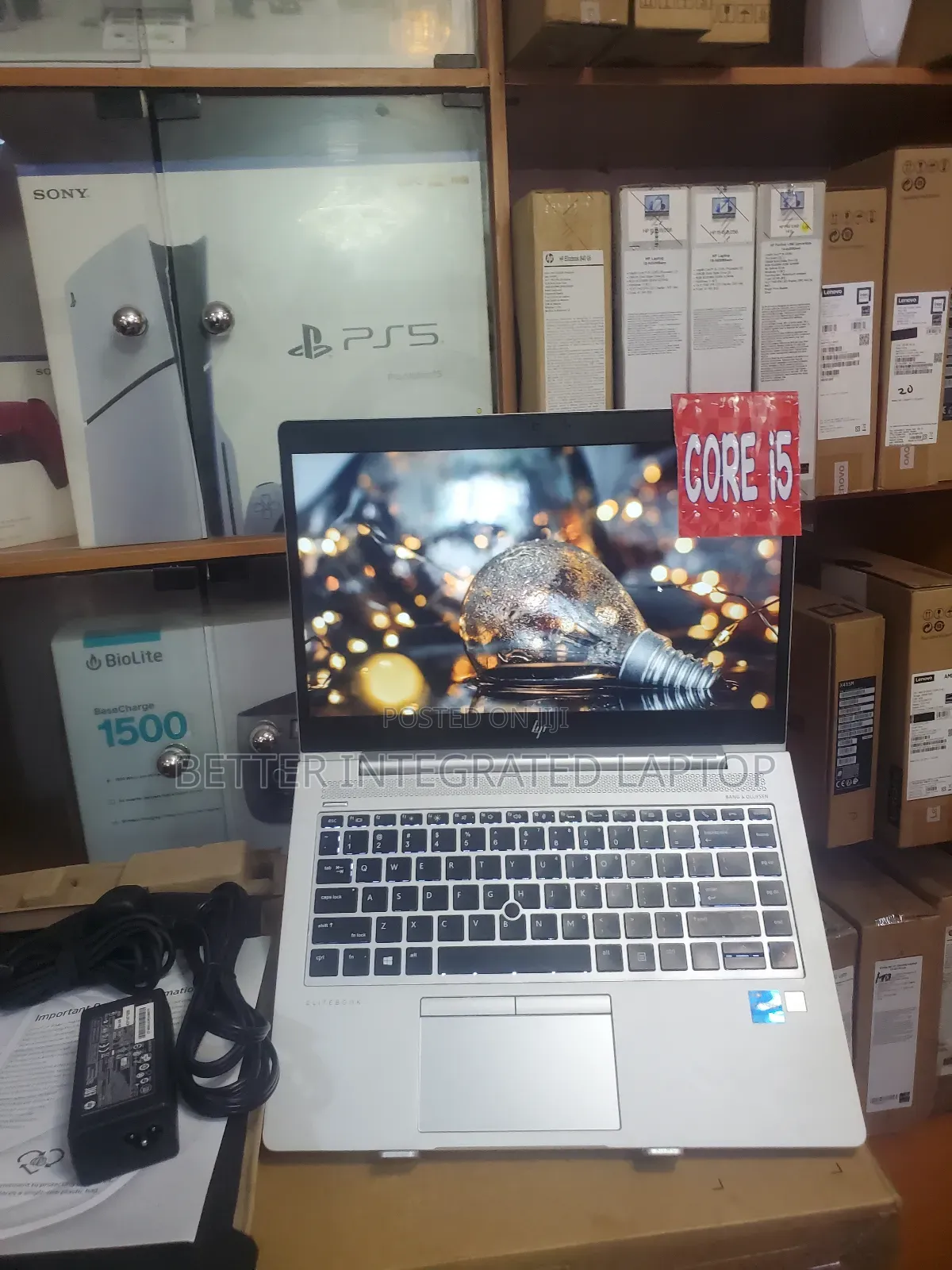 New Laptop HP EliteBook 735 G5 8GB Intel Core 5 SSD 1T