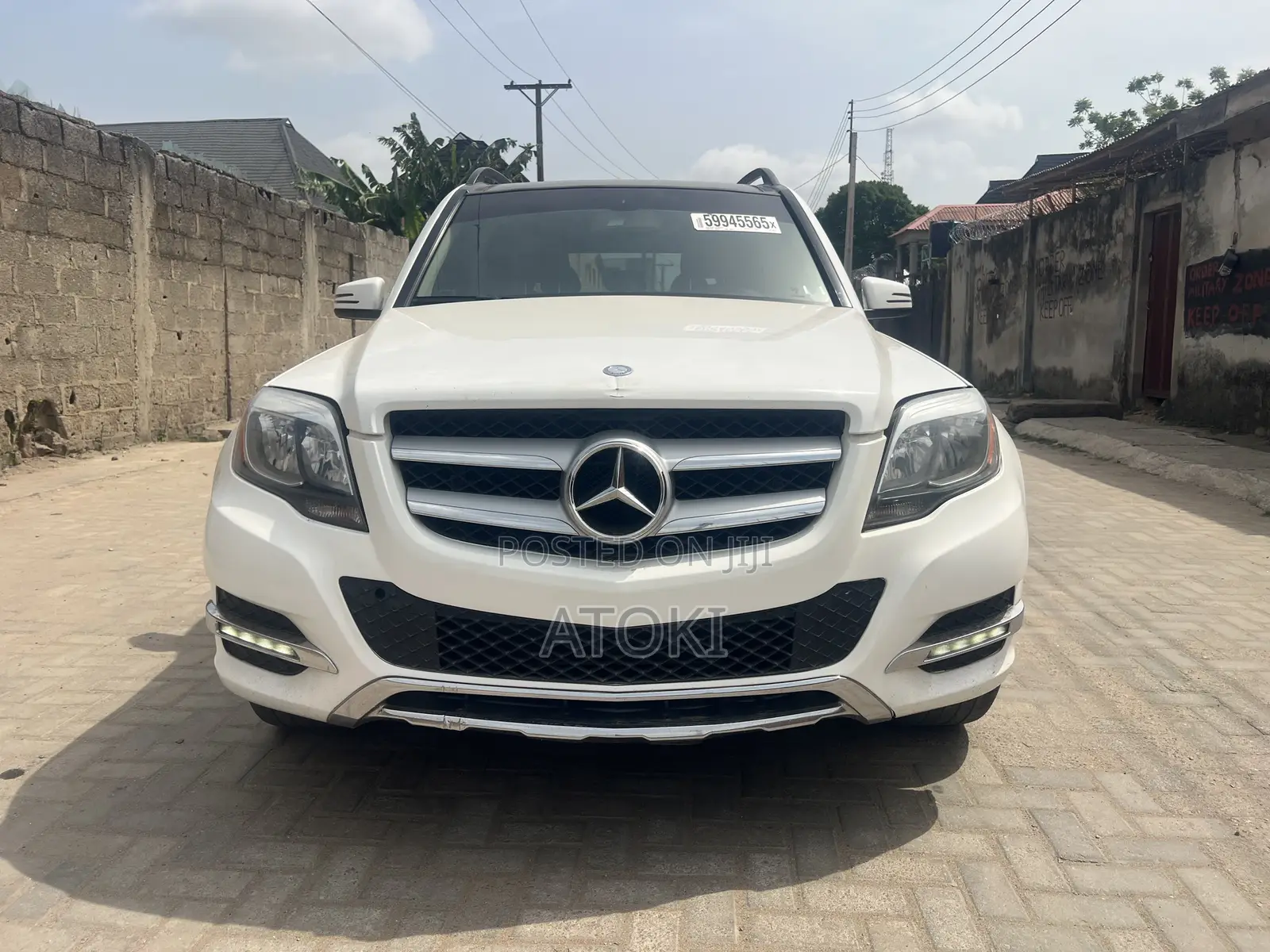 Mercedes-Benz GLK-Class 350 4MATIC 2014 White