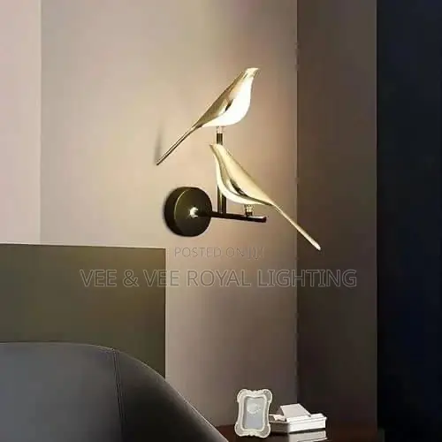 Luxury Bird Design Wall Lamp – Light for Sitting Room, Hallway, Hotels