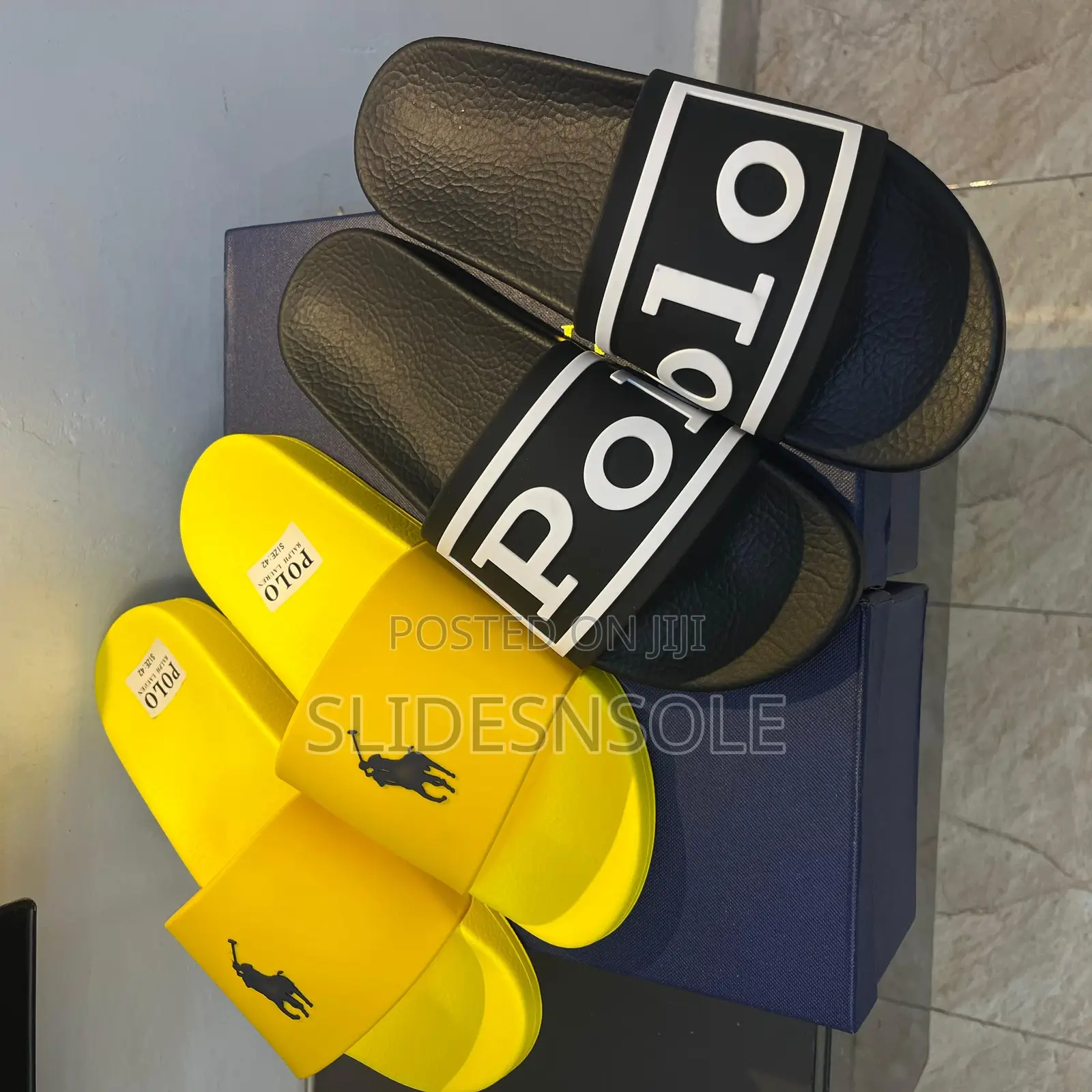 Luxury Polo Ralph Lauren Slide