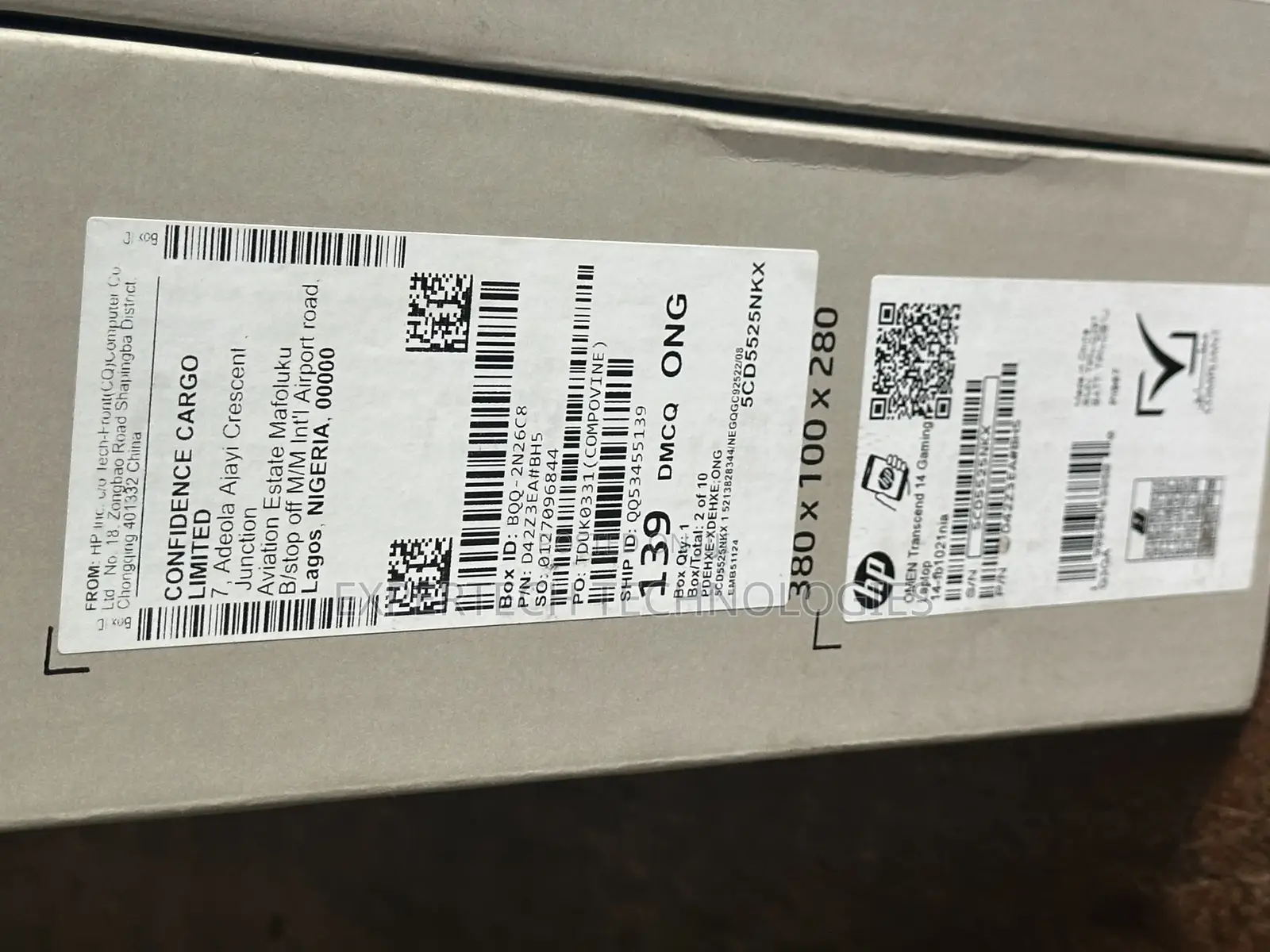New Laptop HP Omen Transcend 14-fb0023dx 16GB Intel Core Ultra 7 SSD 1T