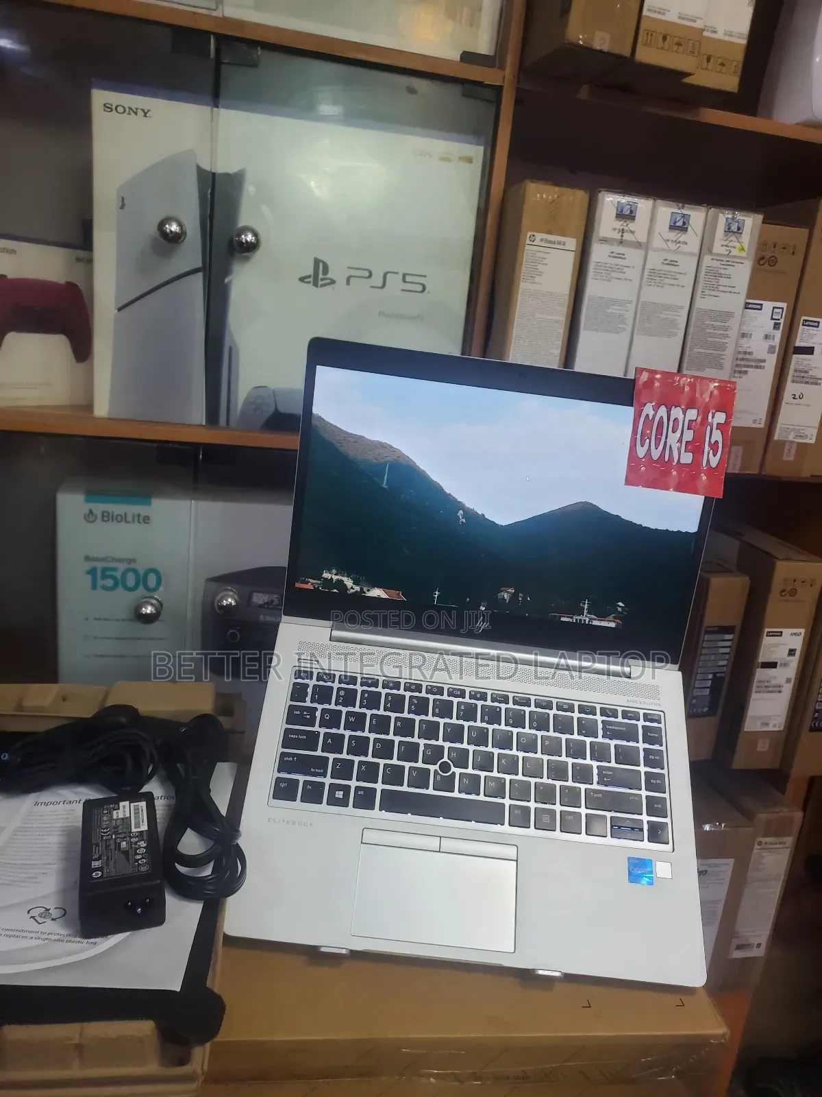 New Laptop HP EliteBook 735 G6 8GB Intel Core 5 SSD 256GB