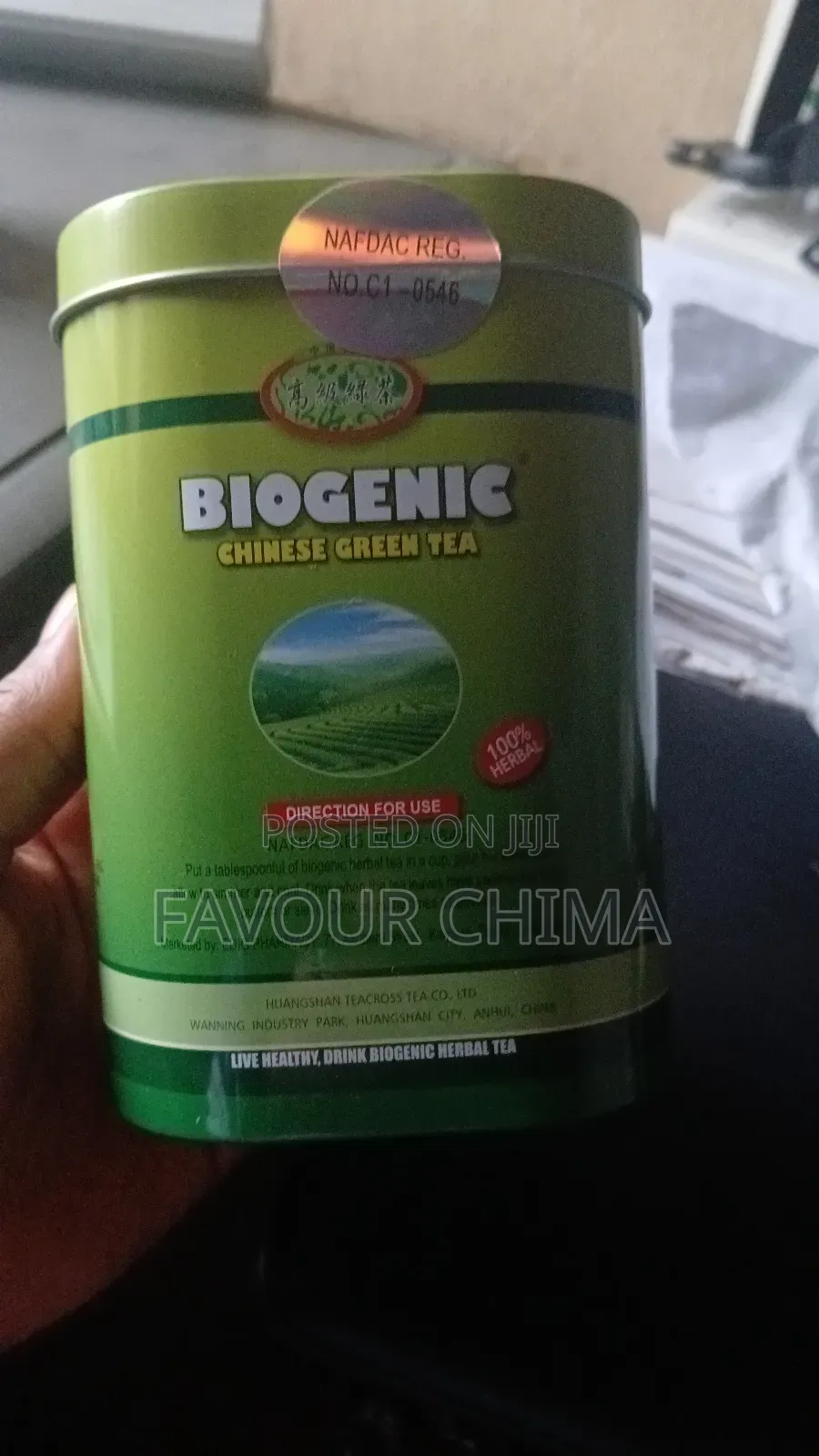 Biogenic Chinese Green Tea