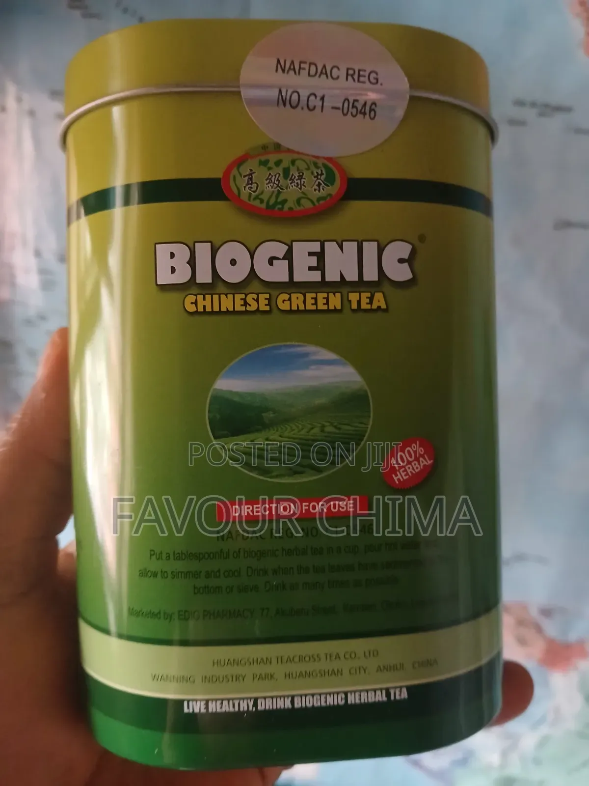 Biogenic Chinese Green Tea