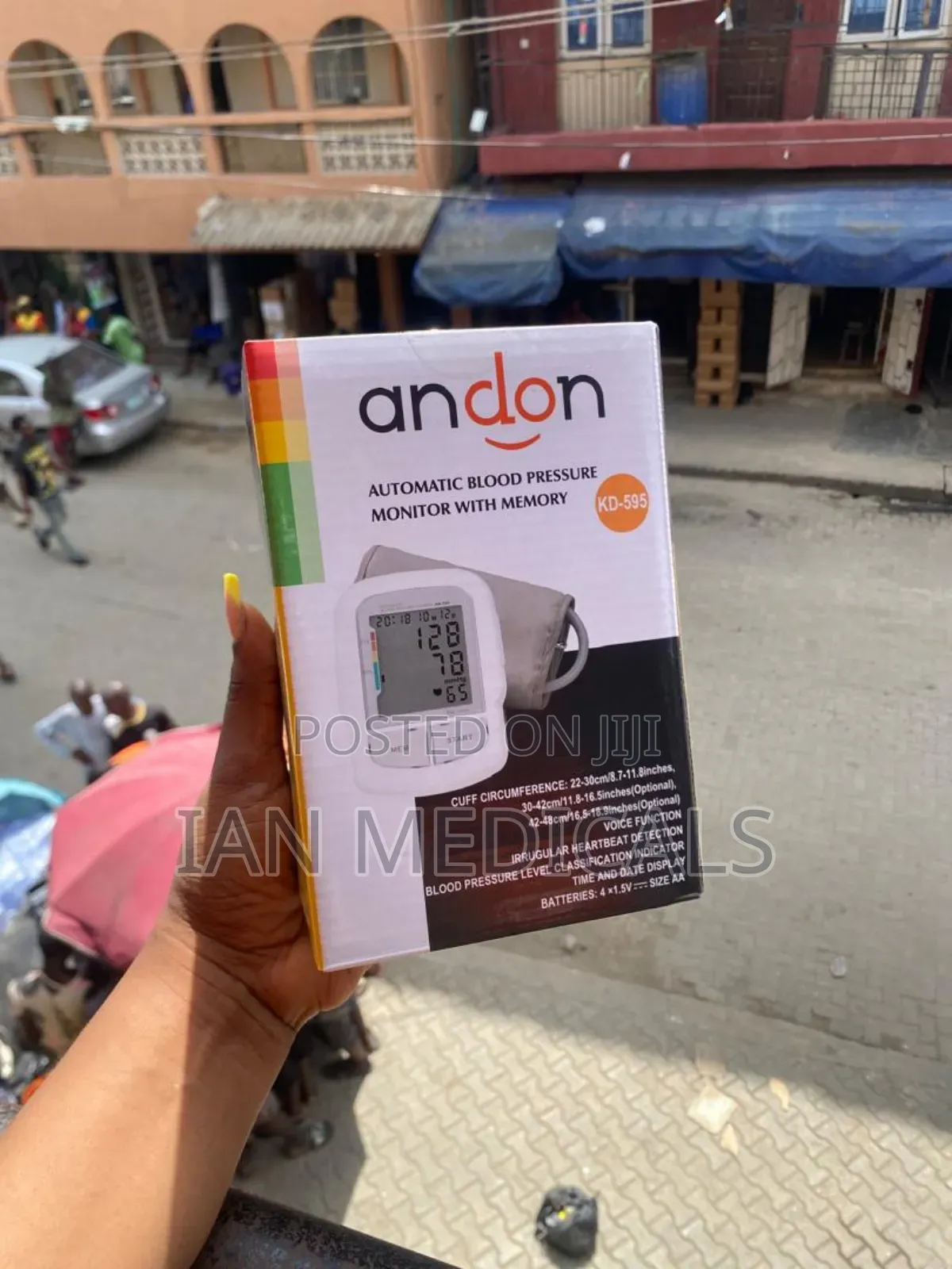 Andon Automatic Blood Pressure With Memory