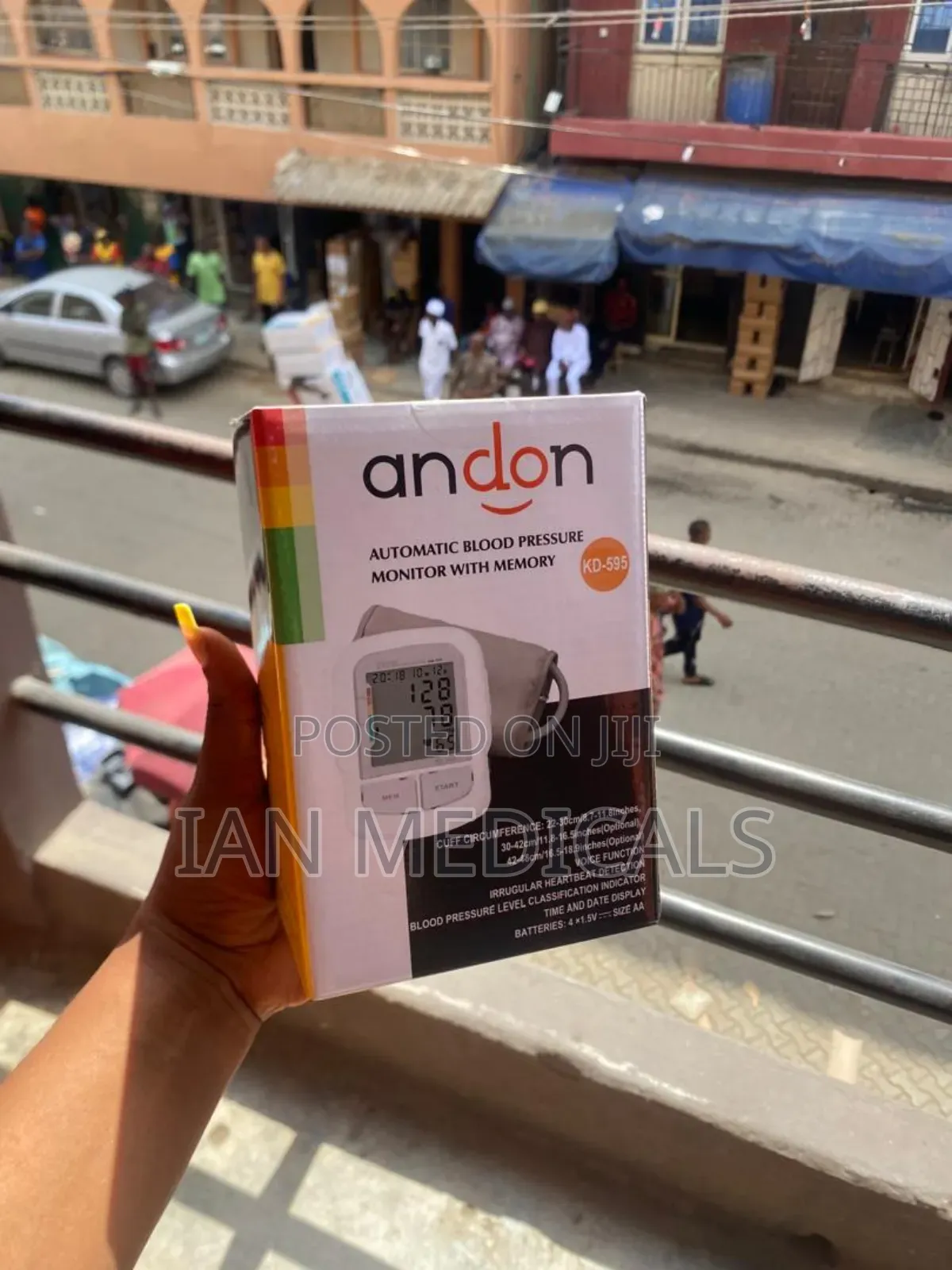 Andon Automatic Blood Pressure With Memory