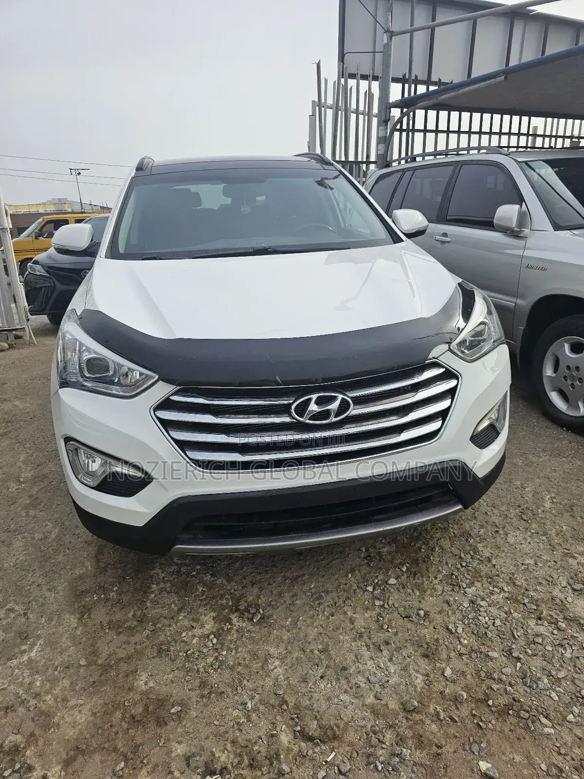 Hyundai Santa Fe Limited 4dr SUV (3.3L 6cyl 6A) 2014 White