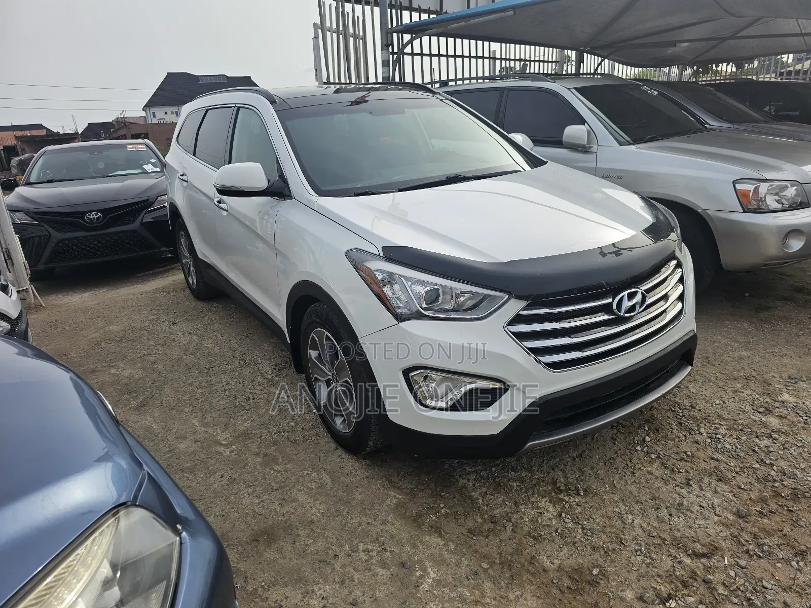 Hyundai Santa Fe Limited 4dr SUV (3.3L 6cyl 6A) 2014 White