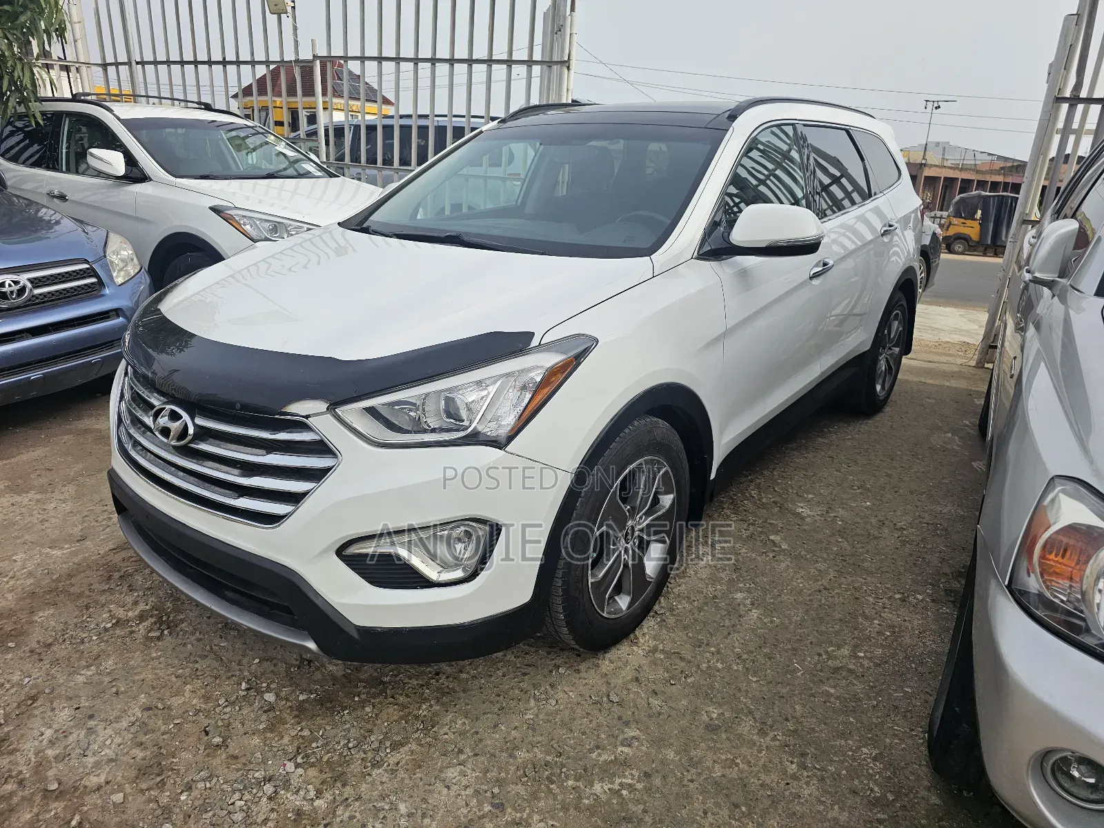 Hyundai Santa Fe Limited 4dr SUV (3.3L 6cyl 6A) 2014 White