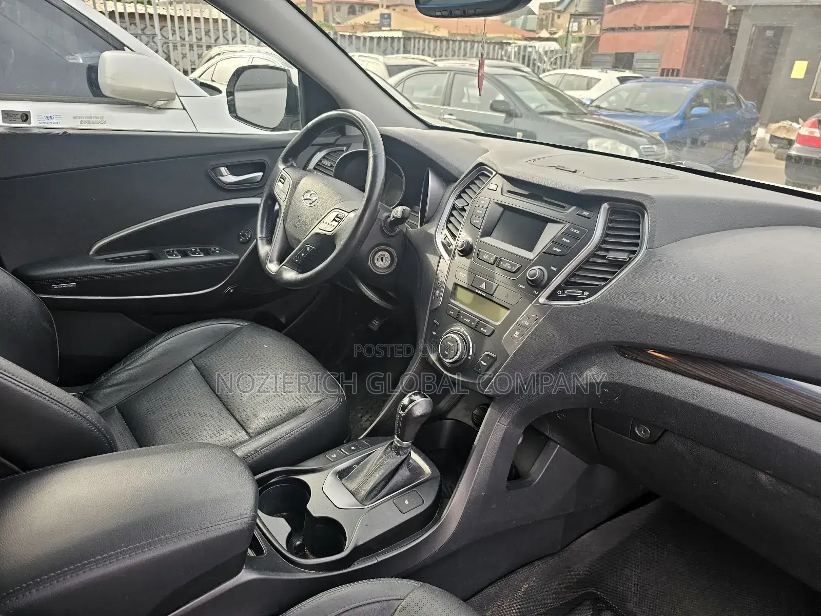 Hyundai Santa Fe Limited 4dr SUV (3.3L 6cyl 6A) 2014 White