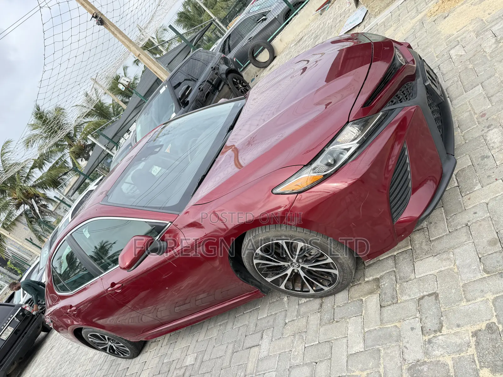 Toyota Camry SE FWD (2.5L 4cyl 8AM) 2018 Burgundy