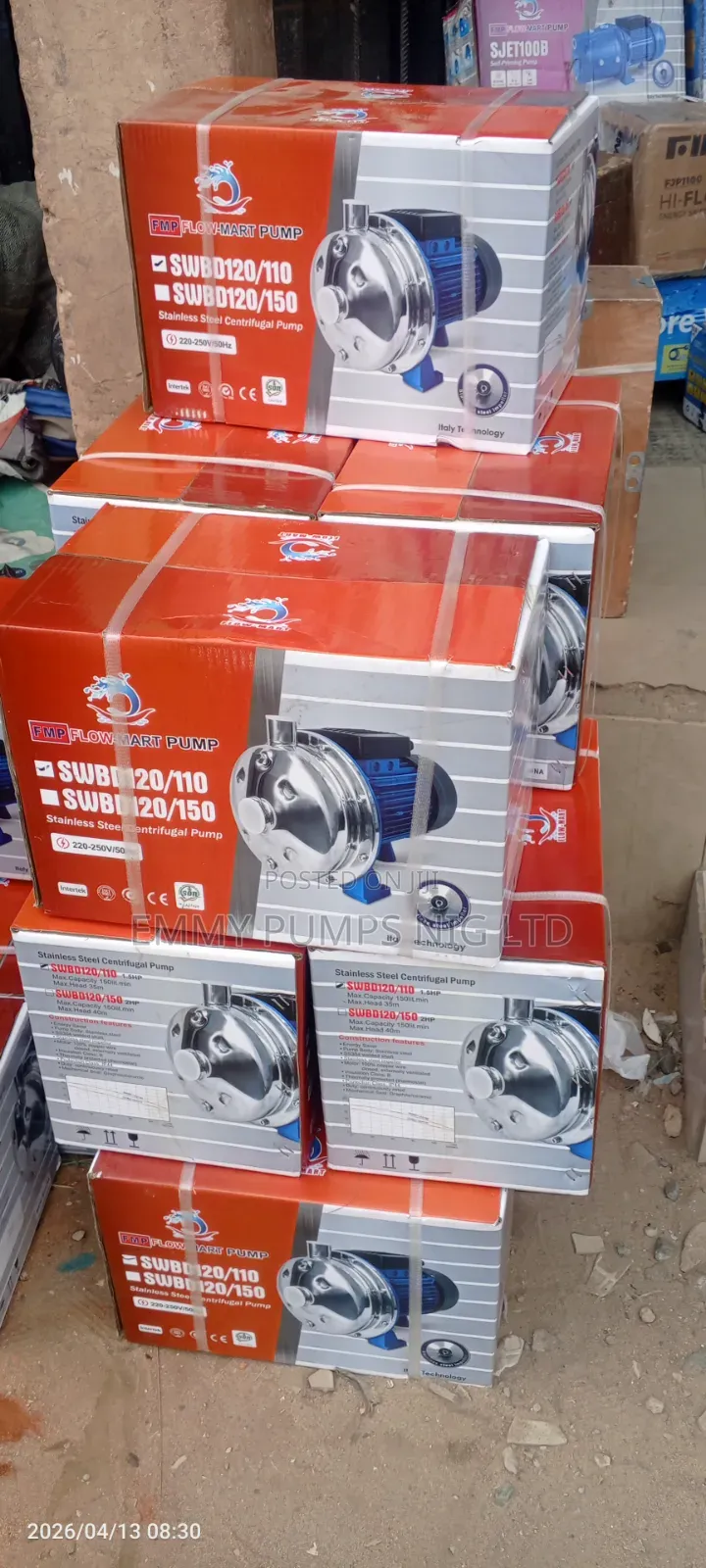 Stainless Surface Pump 1.5hp