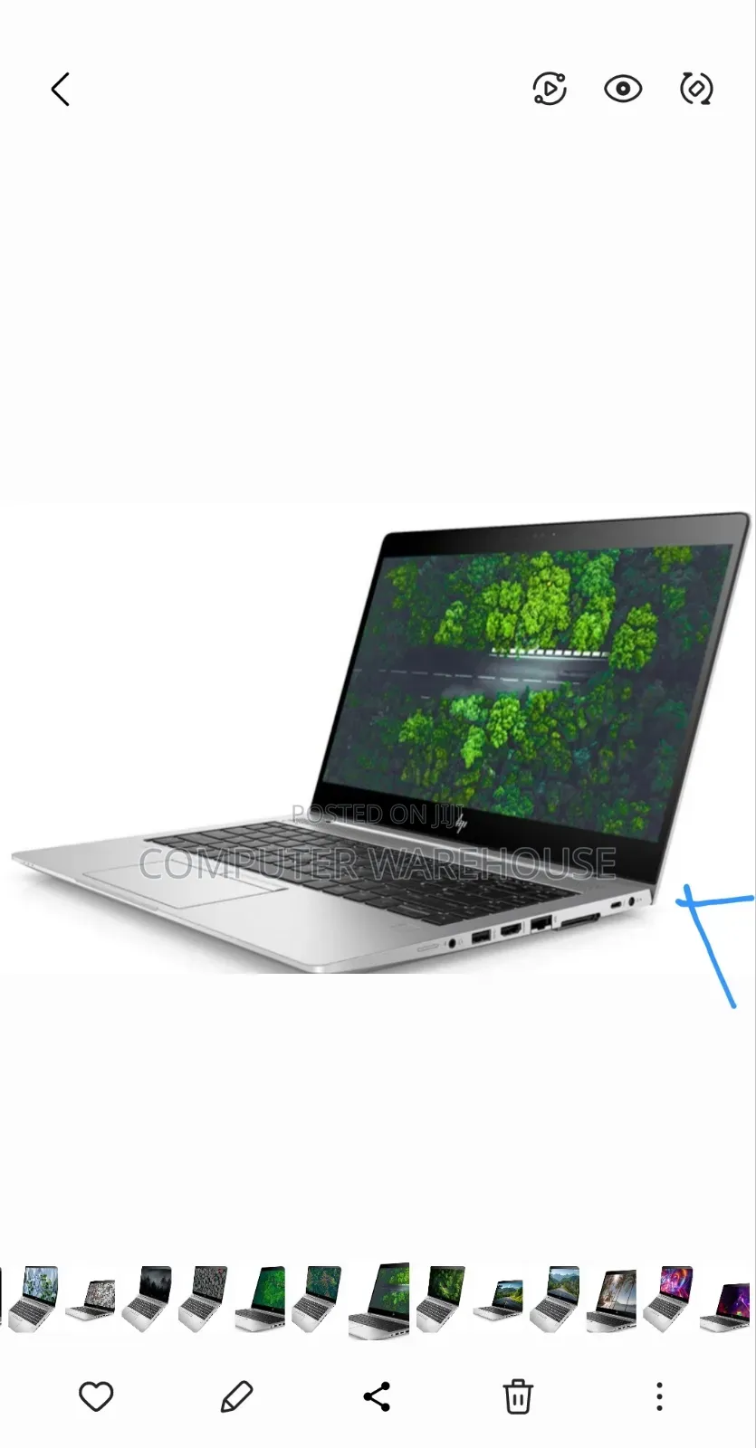New Laptop HP EliteBook 850 16GB Intel Core i7 SSD 512GB