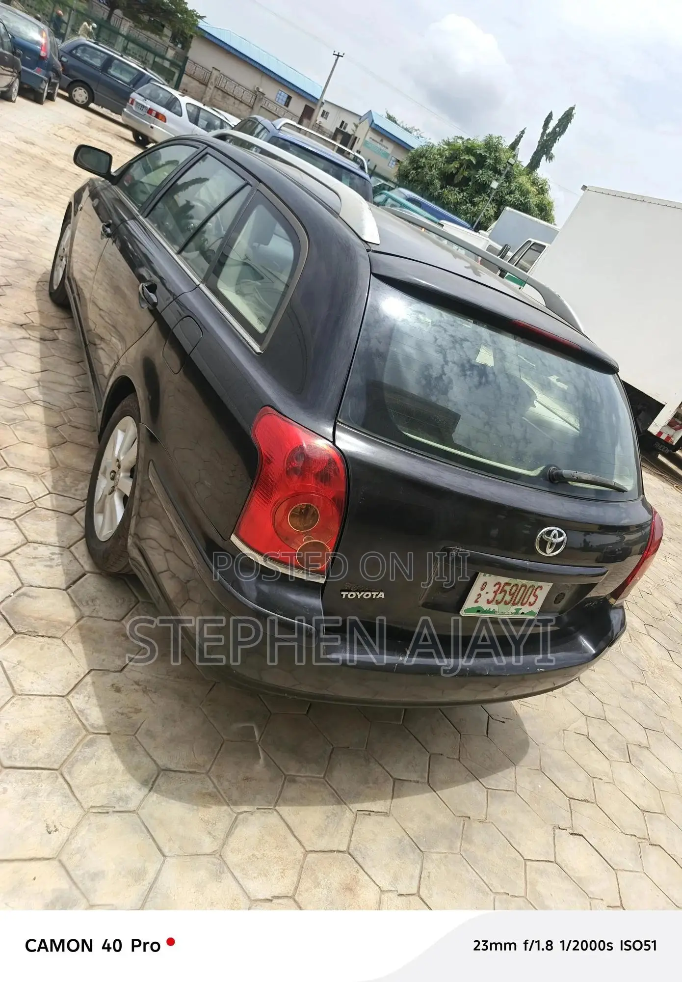 Toyota Avensis 2005 Black