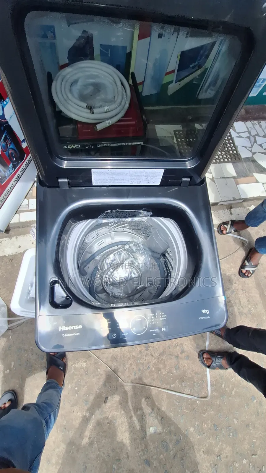 Brand New Hisense 9kg Full Automatic Top Load Wash and Spinning