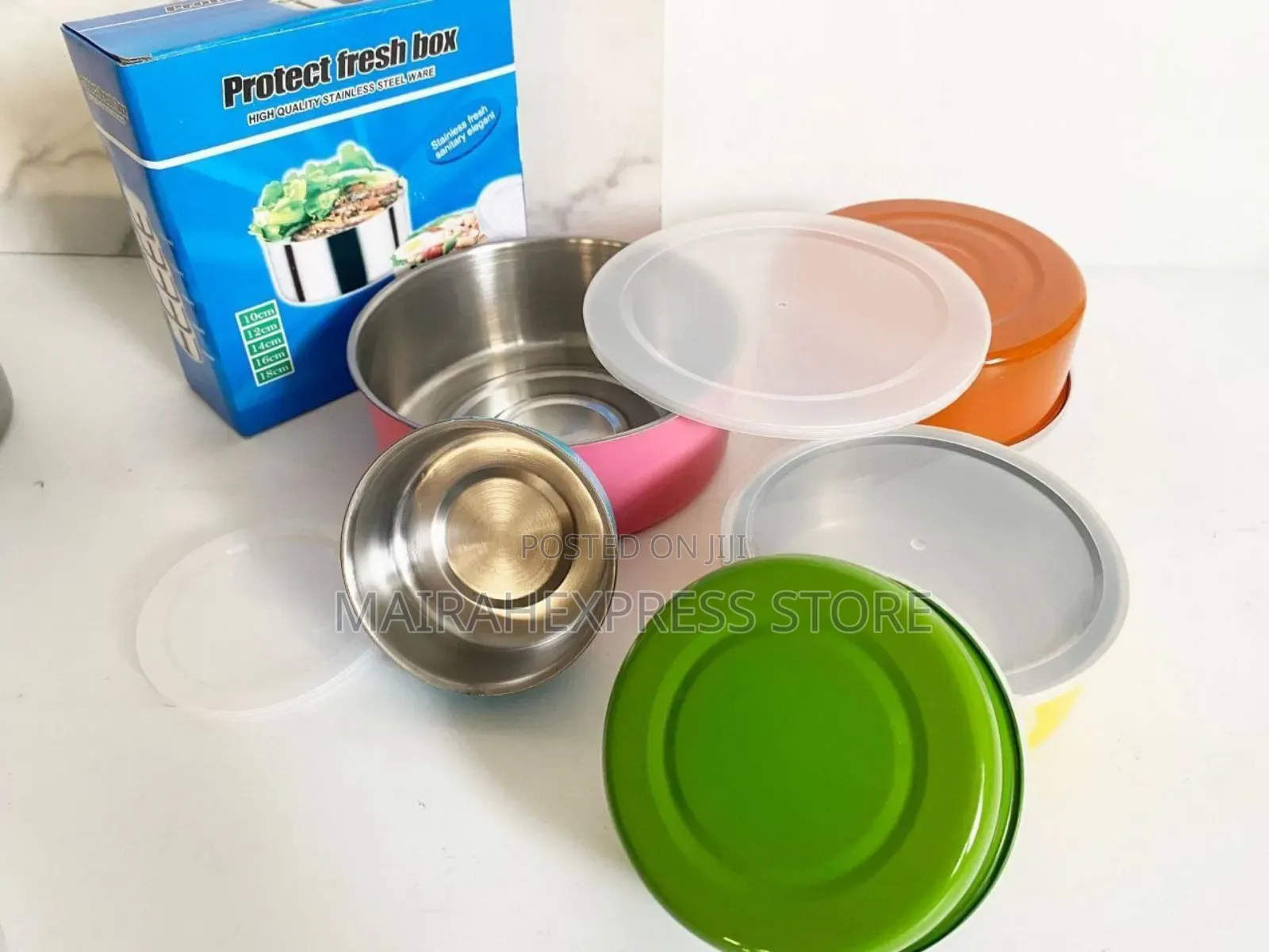 5in1 Coloured Bowl Set. 1lv22n1