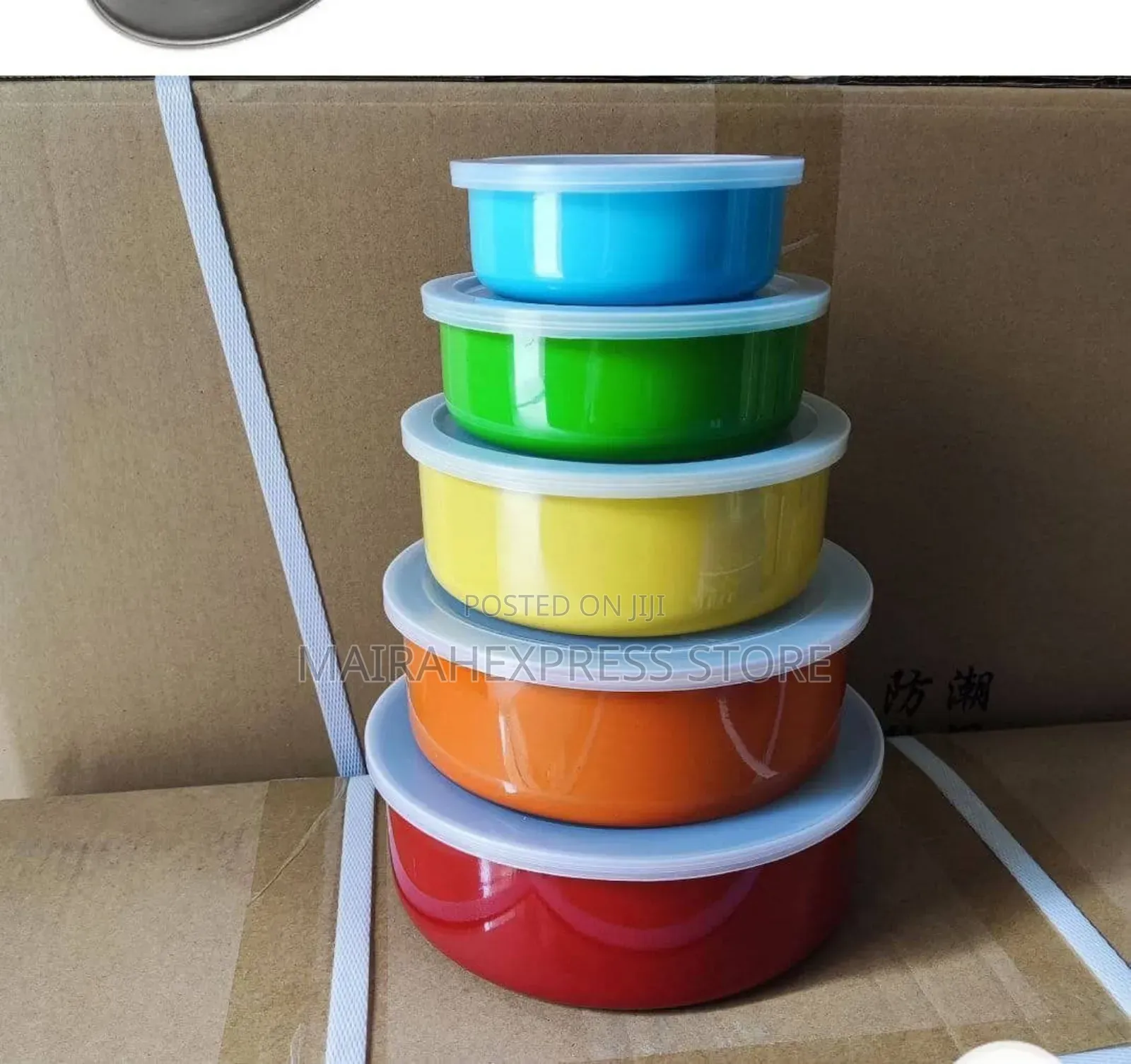 5in1 Coloured Bowl Set. 1lv22n1