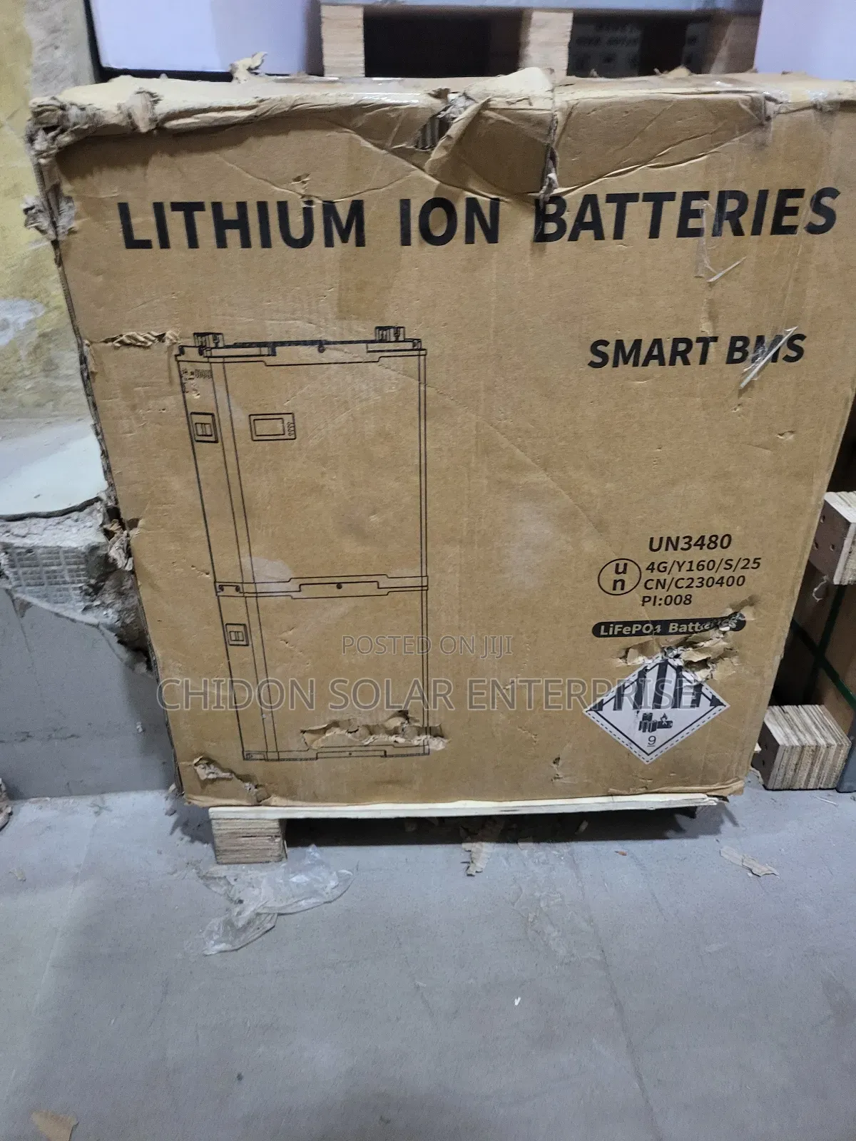 15kwh 51.2v Blue Carbon Lithium Ion Battery