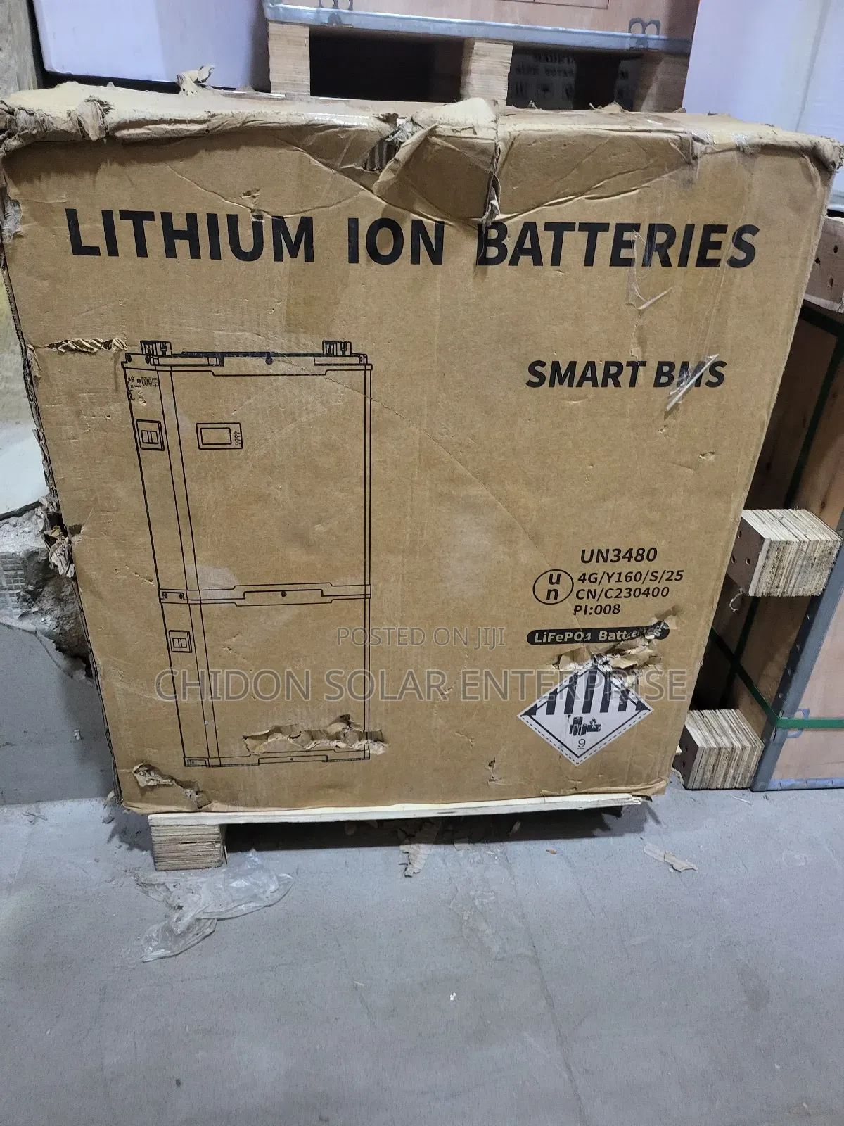 15kwh 51.2v Blue Carbon Lithium Ion Battery