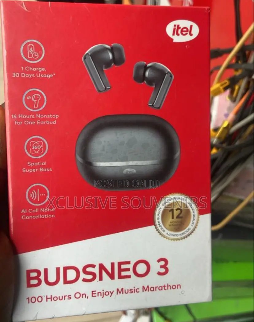 Itel Budsneo 3 Noise Cancellation Wireless Earpods
