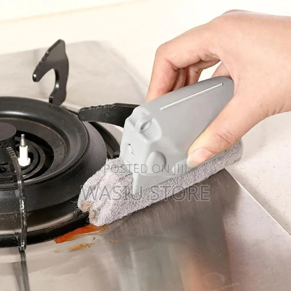 Hand-Held Window Groove Cleaning Brush