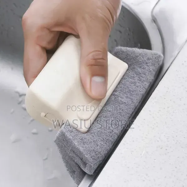 Hand-Held Window Groove Cleaning Brush