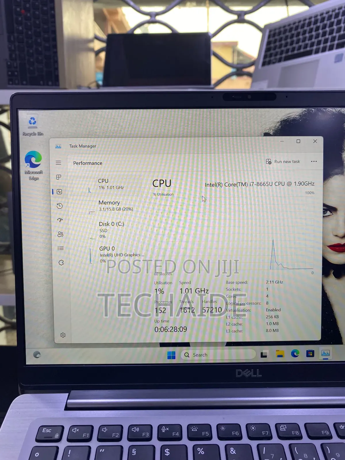 Laptop Dell Latitude 7400 16GB Intel Core i7 SSD 256GB