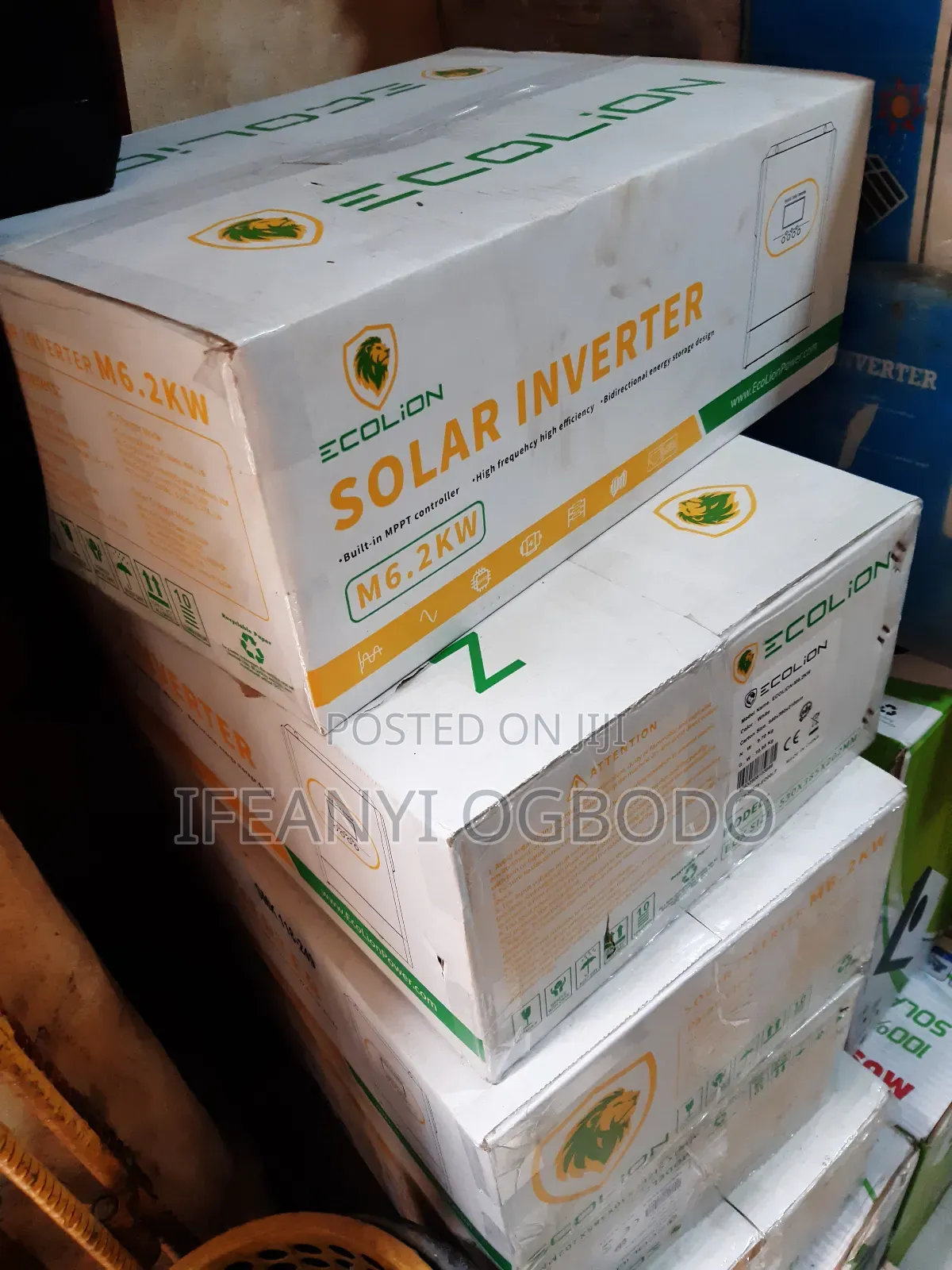 Ecolion Solar Inverter 6.2kva 48v Hybrid