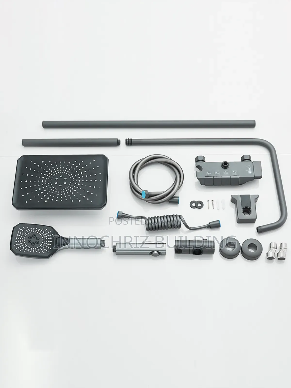 Grey Small Piano Shower