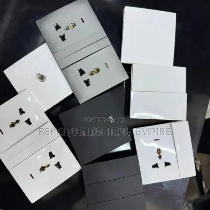 New Modern White Body Color Switch And Socket Good Price