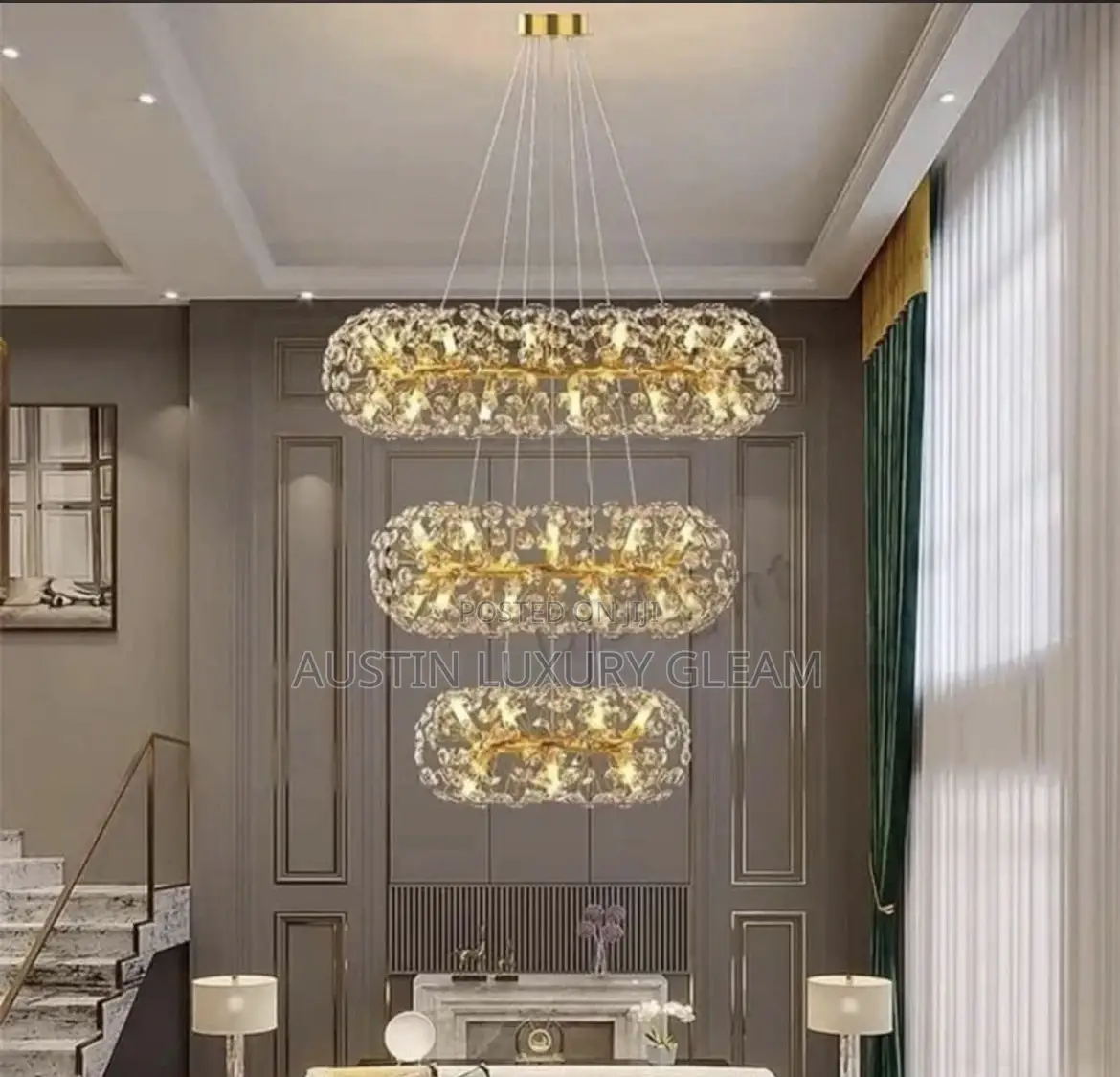Crystal Nordic Light -Modern Luxury
