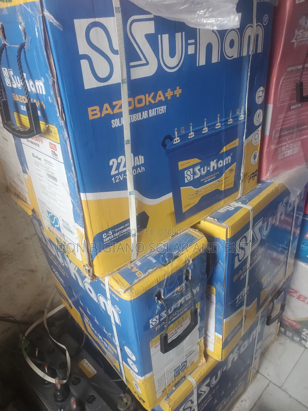 Su - Kam Bazooka ++ Tubular Battery